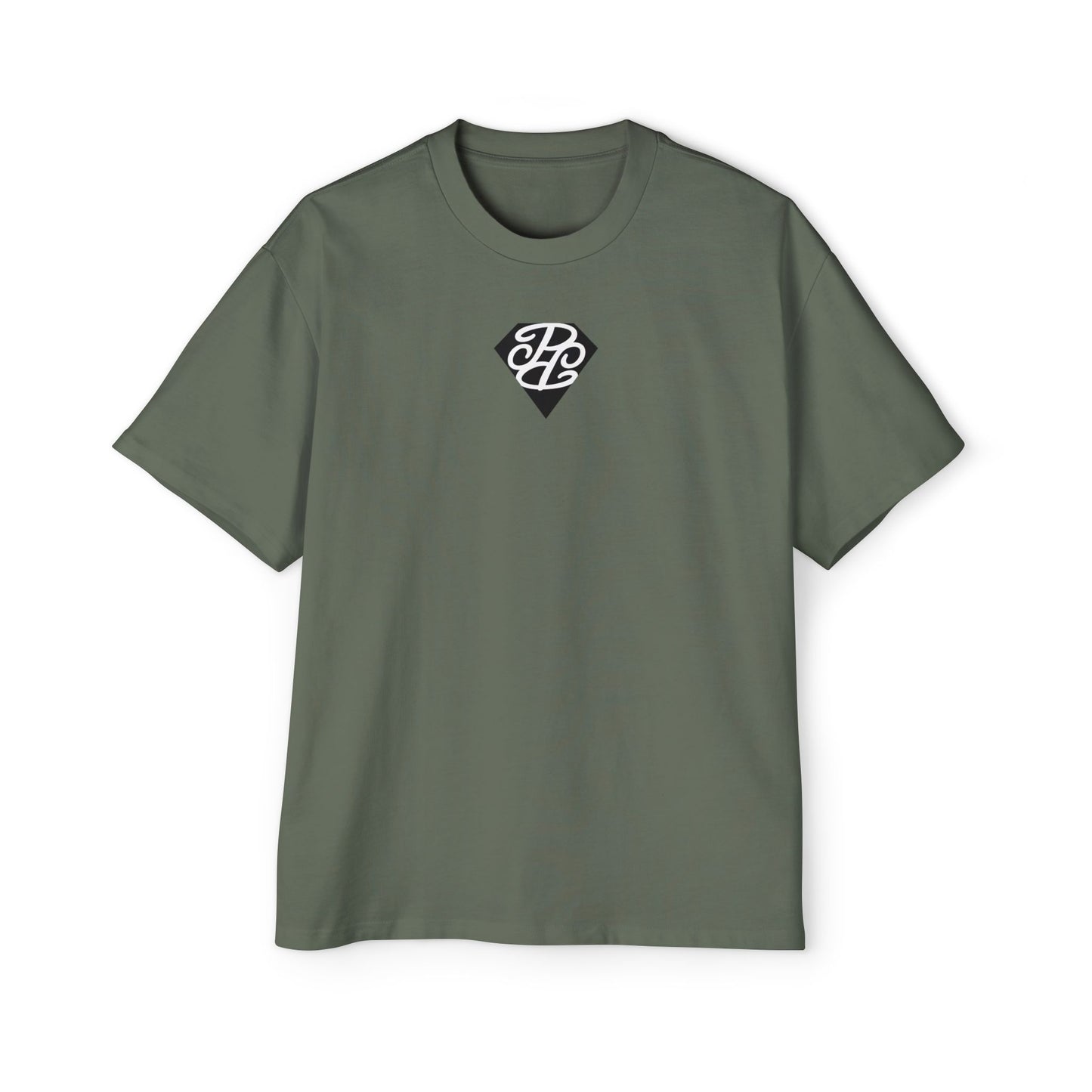 Phallacy Diamond Men's Heavy Oversized Tee