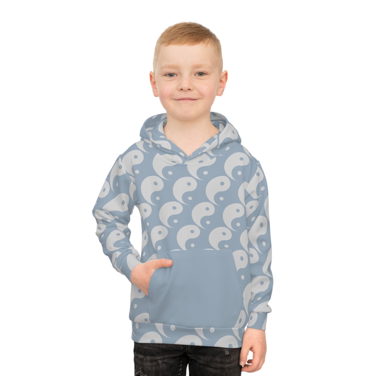Phallacy Yin-Yang Designer Youth Hoodie