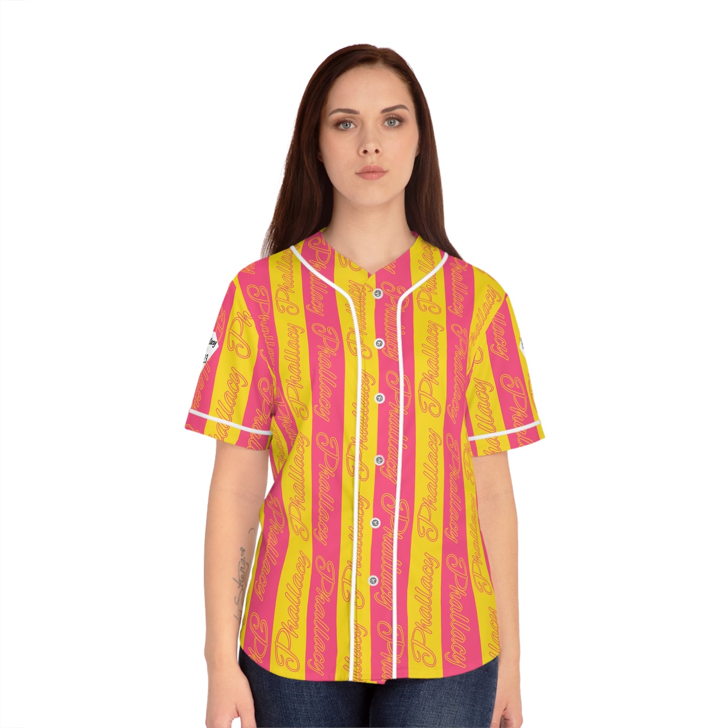 Phallacy Signature Designer Women's Baseball Jersey