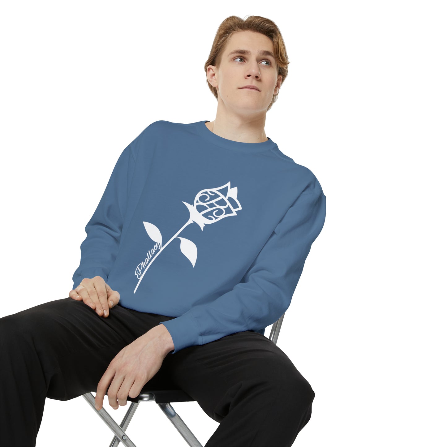 Phallacy Unisex Garment-Dyed Sweatshirt