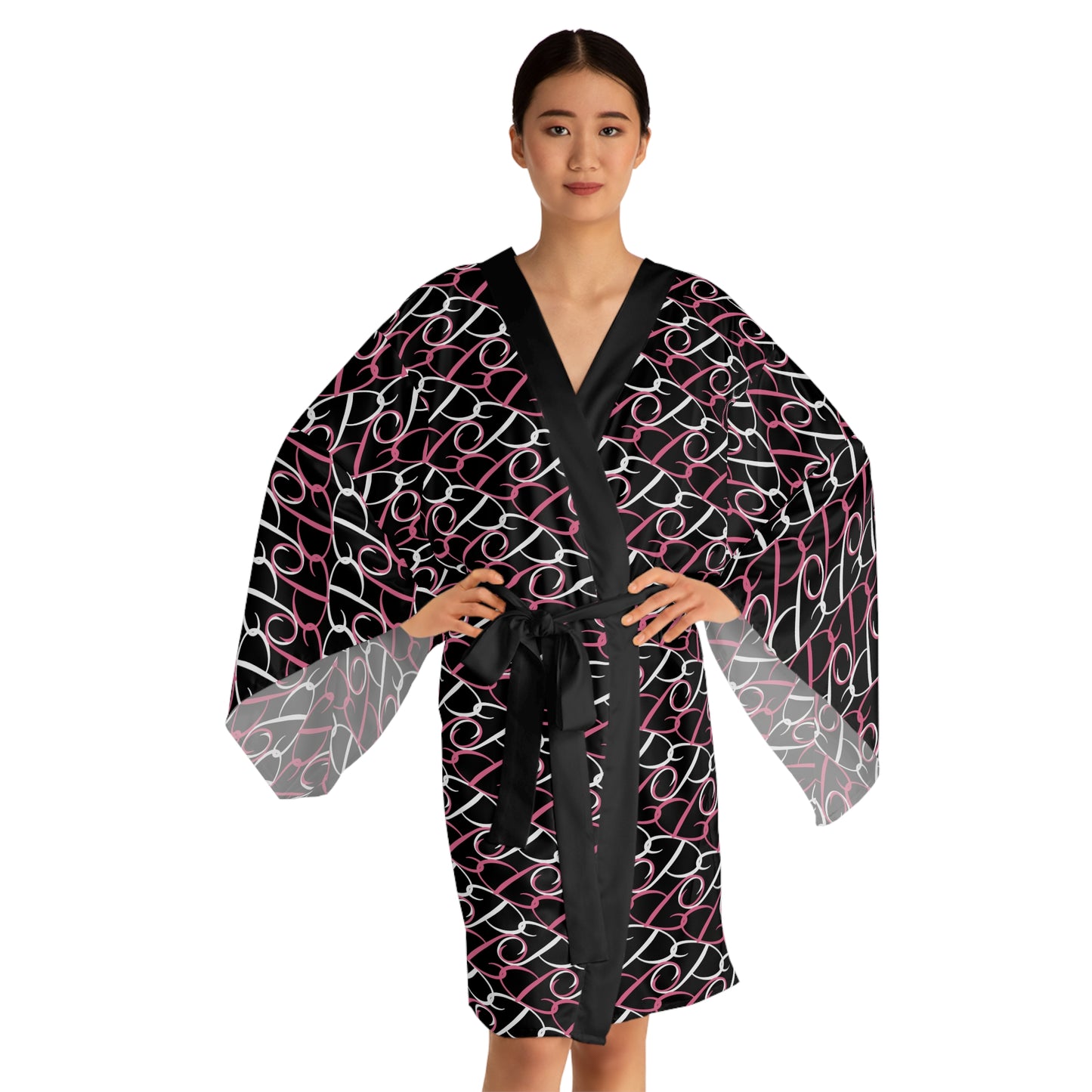 Phallacy Diamond Designer Kimono Robe