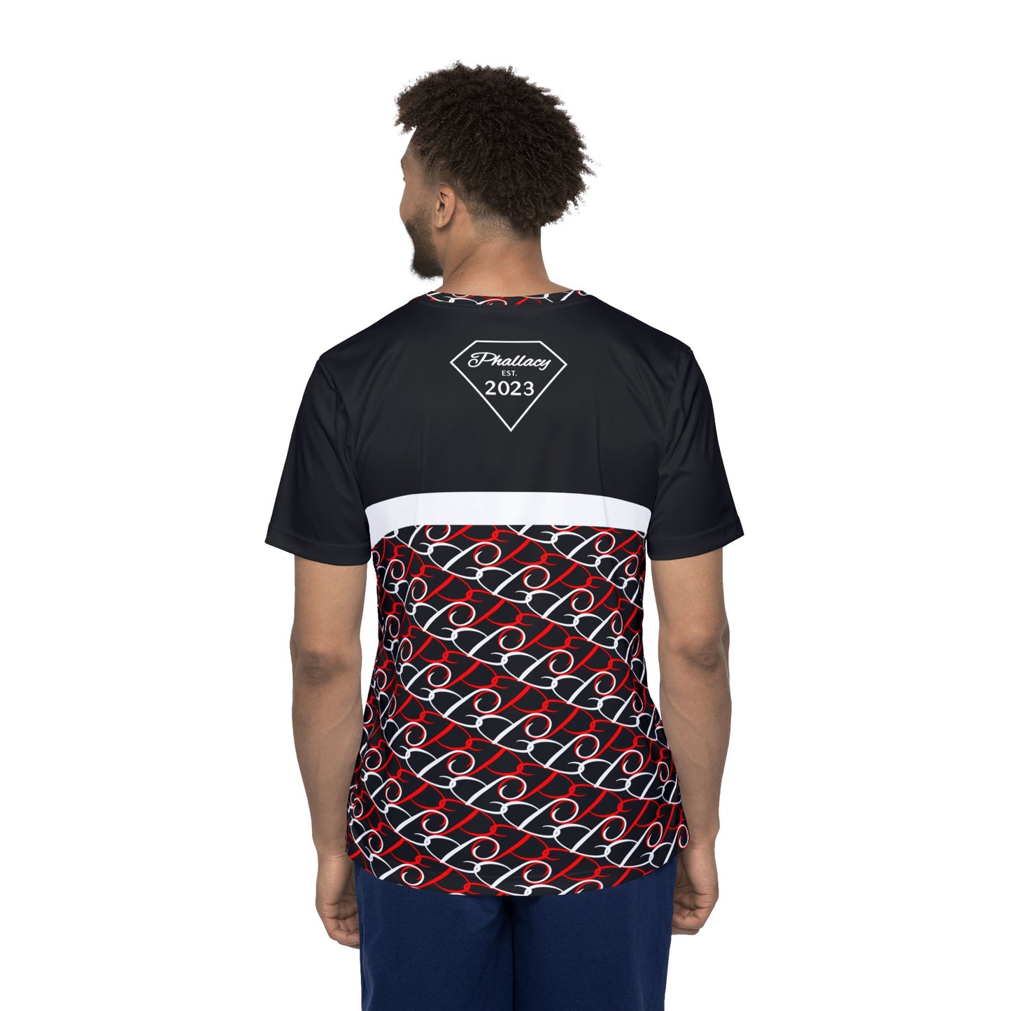 Phallacy Diamond Designer Men's Sports Jersey