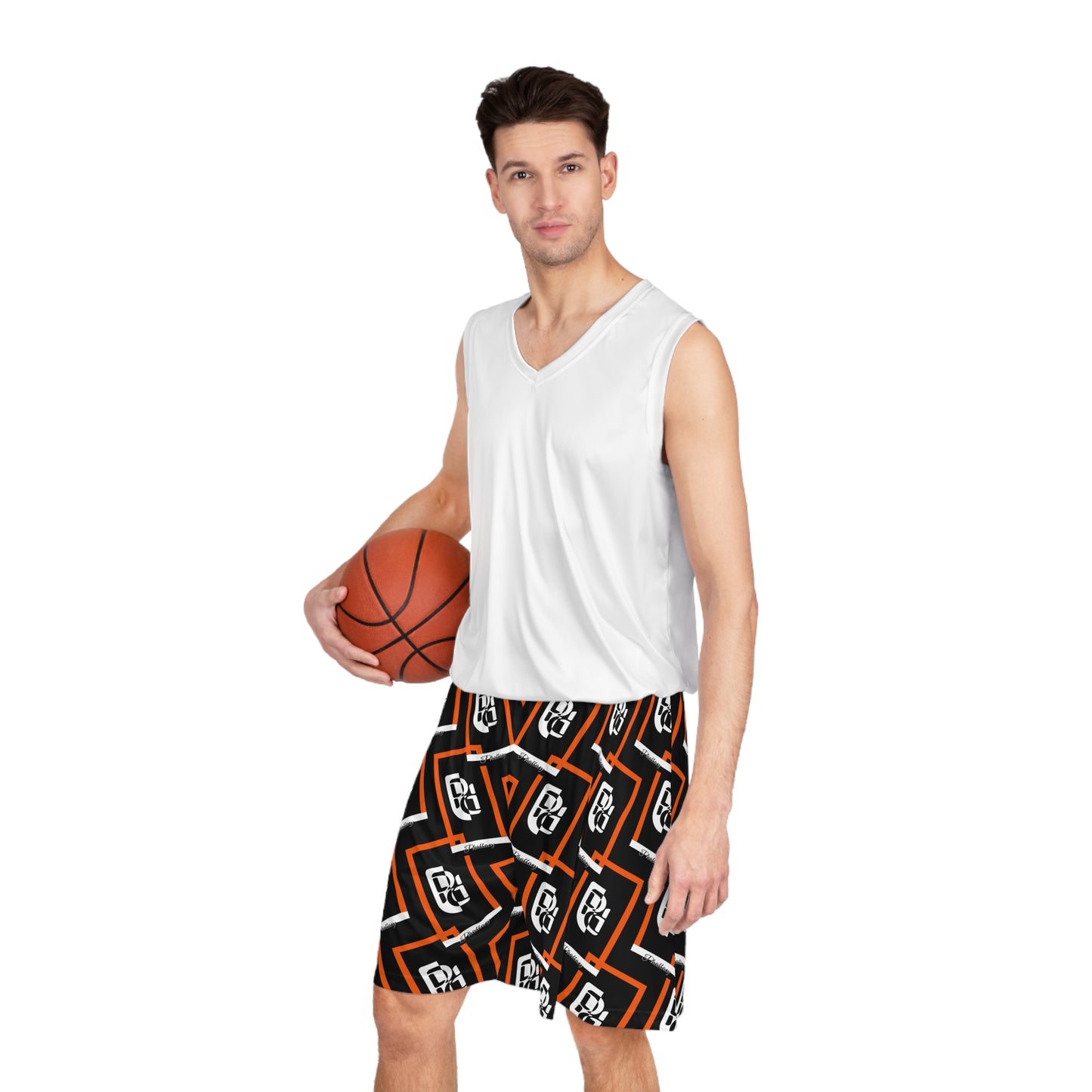 Phallacy Frame Designer Basketball Shorts