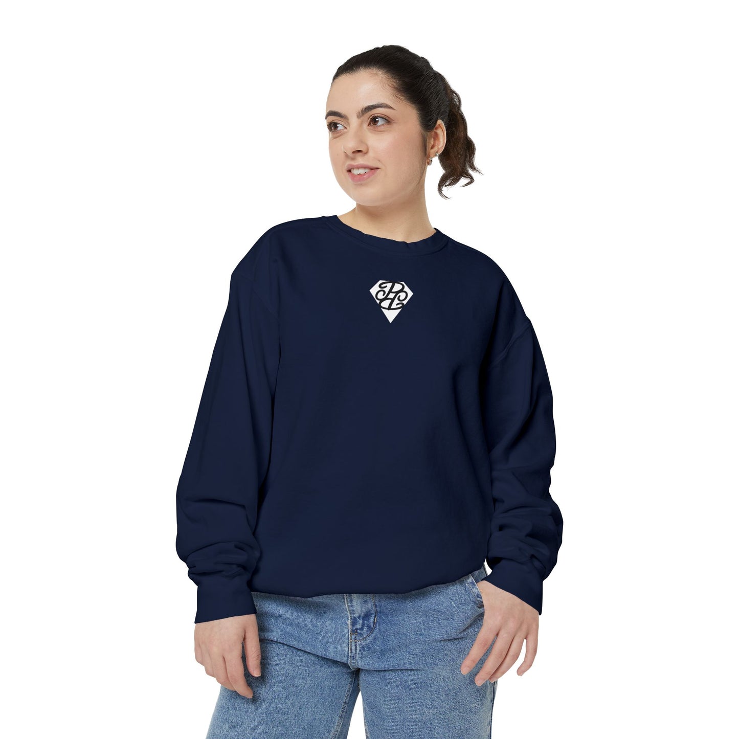 Phallacy Diamond Unisex Garment-Dyed Sweatshirt