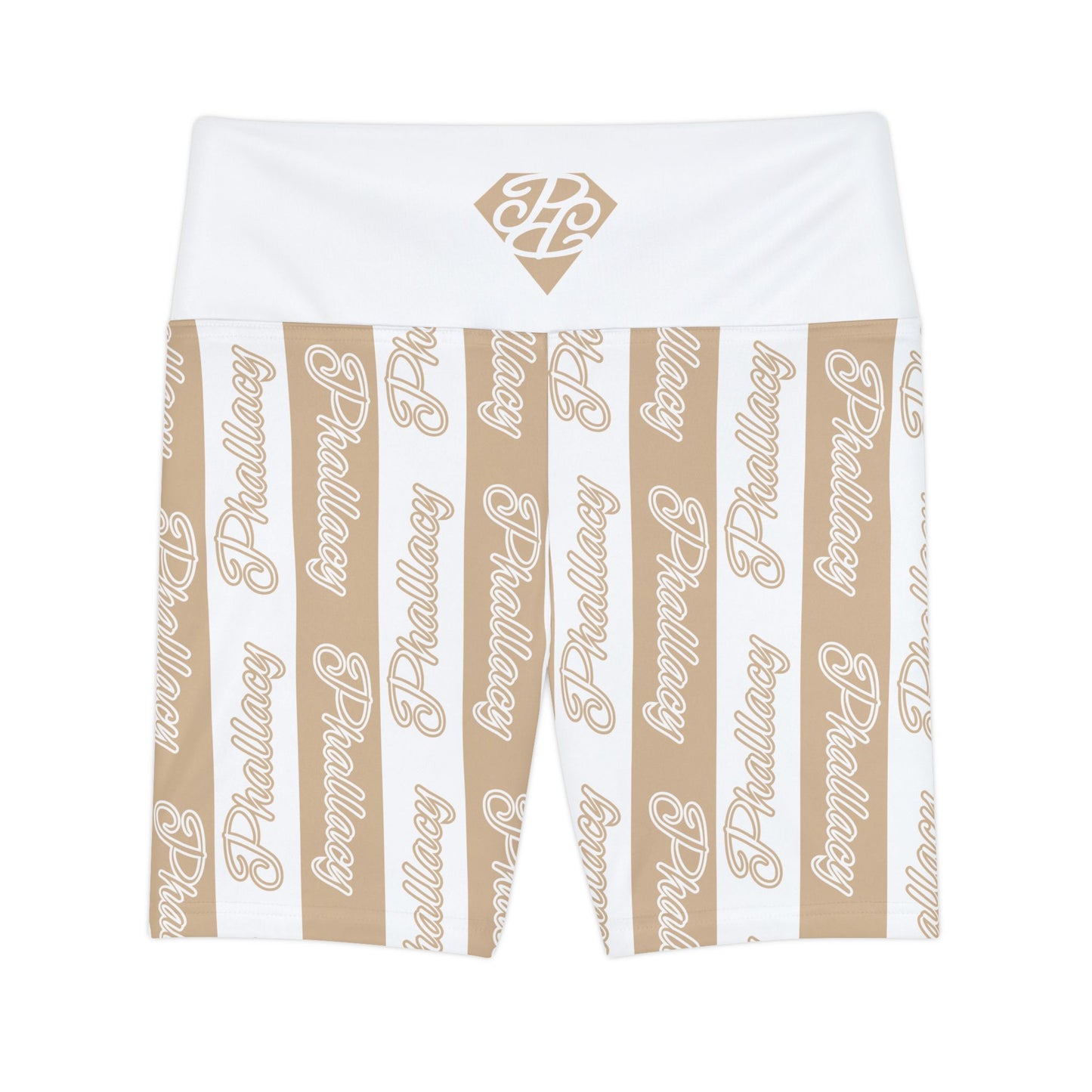 Phallacy Signature Designer Women's Workout Shorts