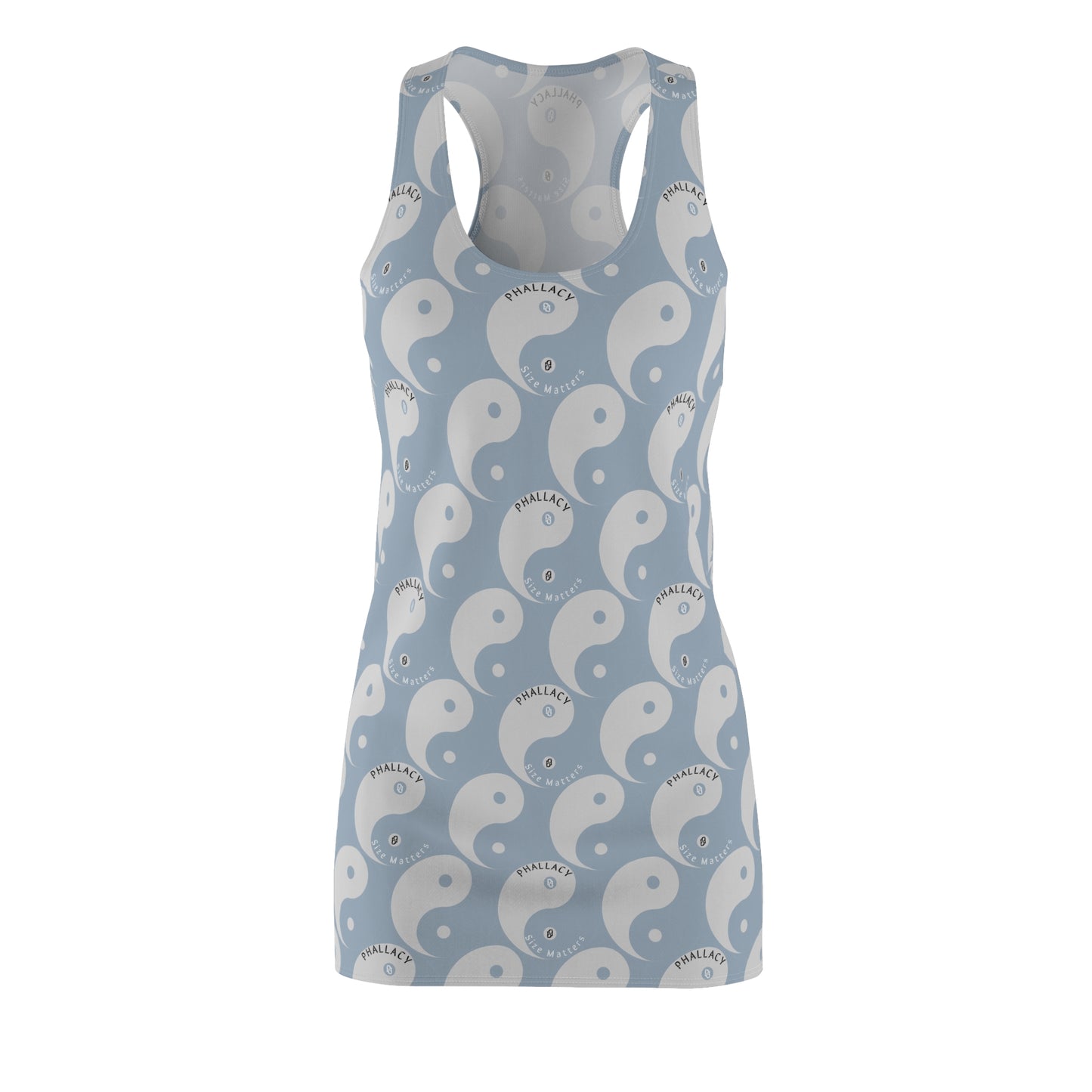 Phallacy Yin-Yang Designer Racerback Dress