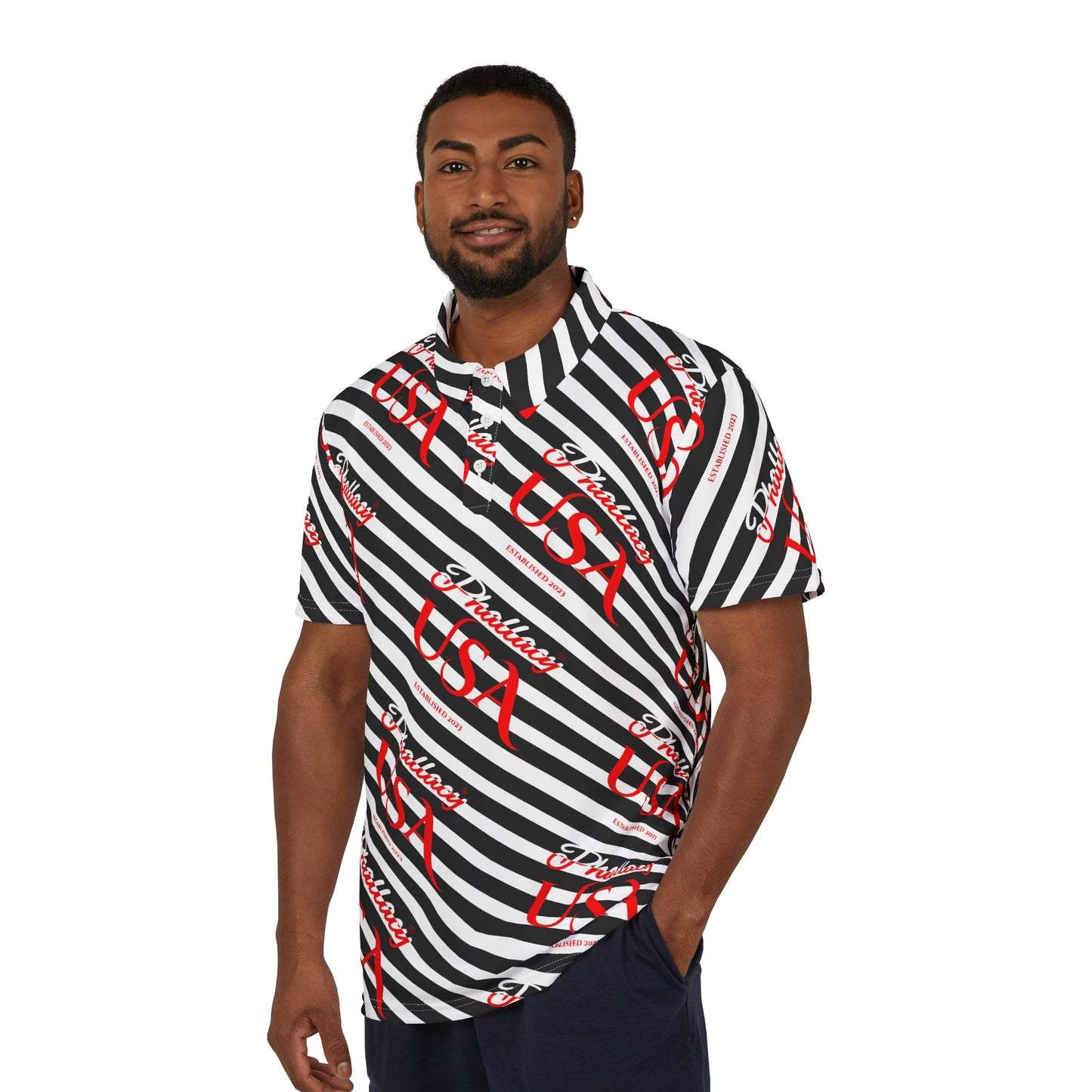 Phallacy Signature Designer Unisex Polo Shirt