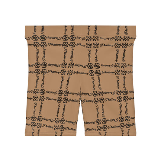 Phallacy Balance Designer Women's Biker Shorts