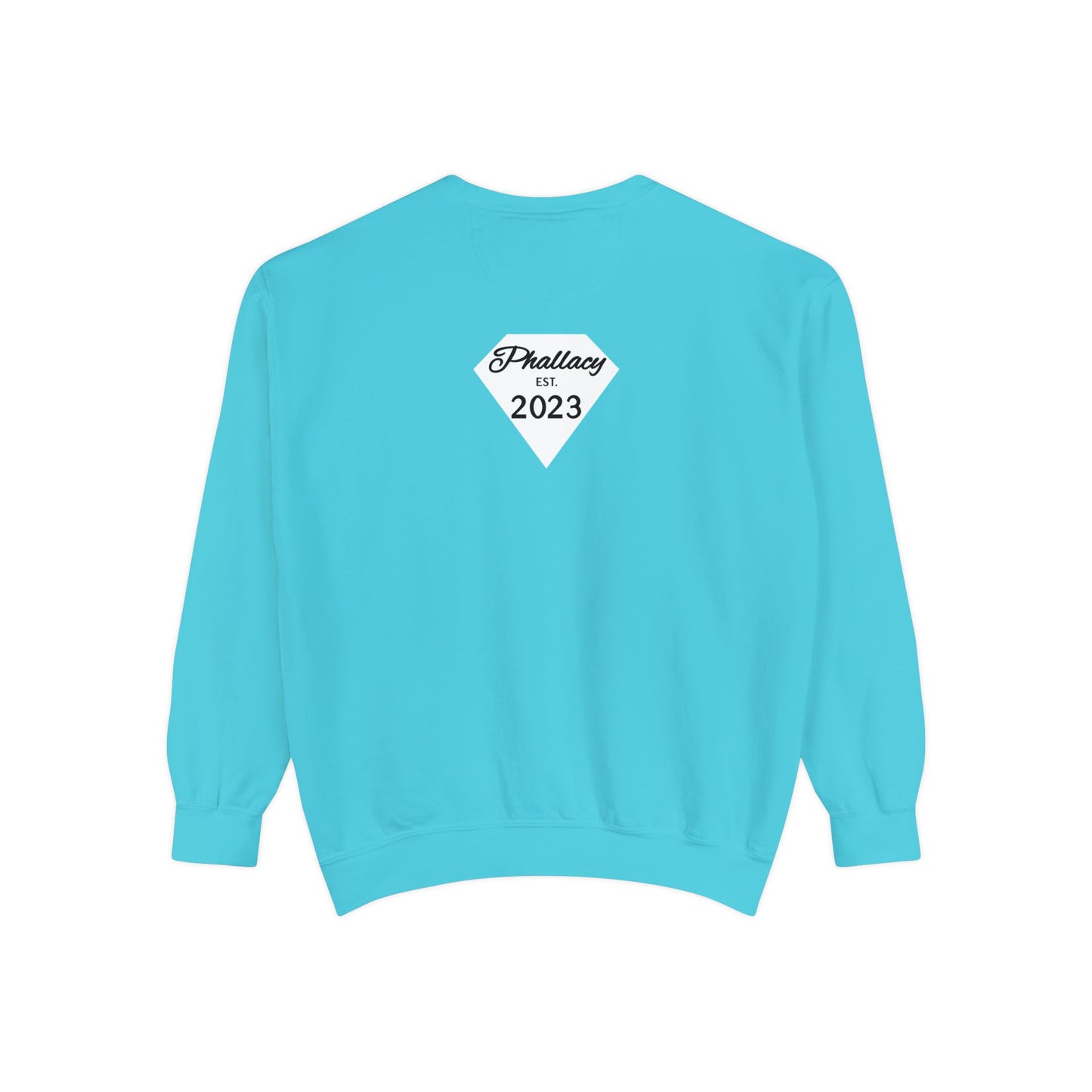 Phallacy Diamond Unisex Garment-Dyed Sweatshirt