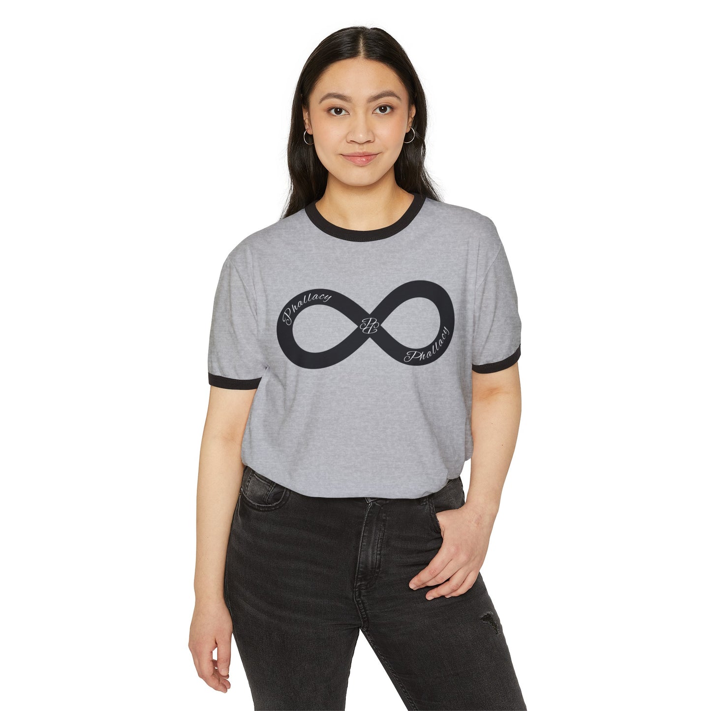 Phallacy Unisex Cotton Ringer Tee
