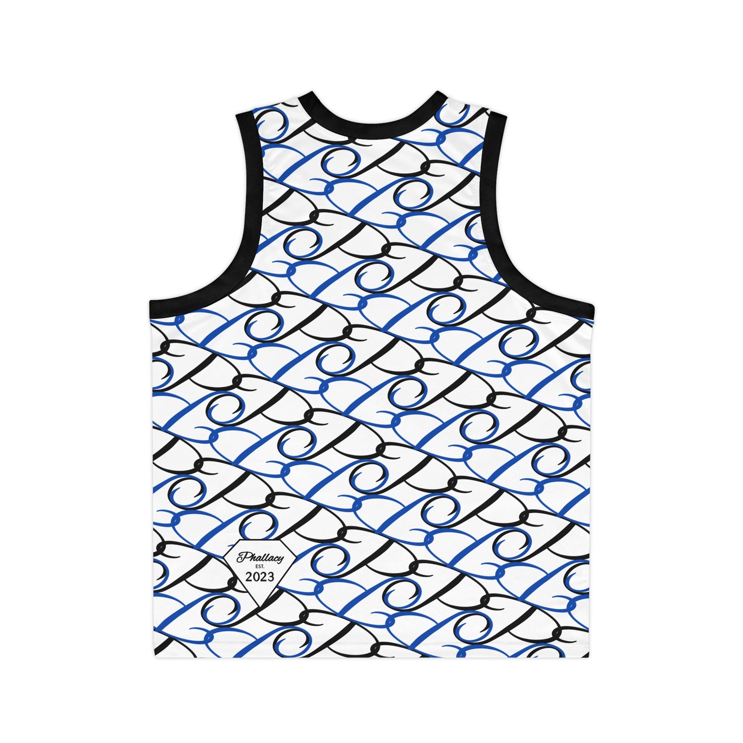Phallacy Diamond Designer Unisex Basketball Jersey