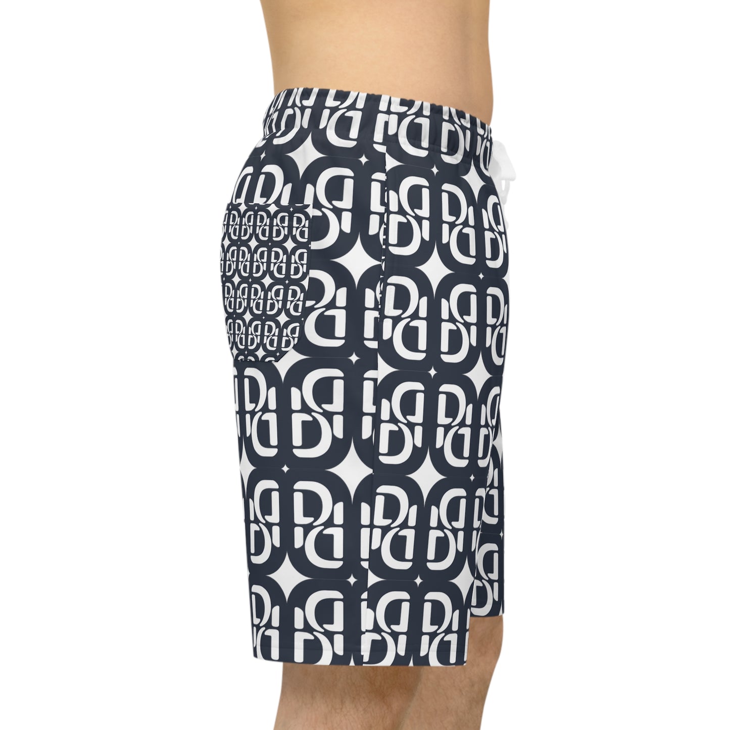 Phallacy Monogram Designer Men's Athletic Shorts