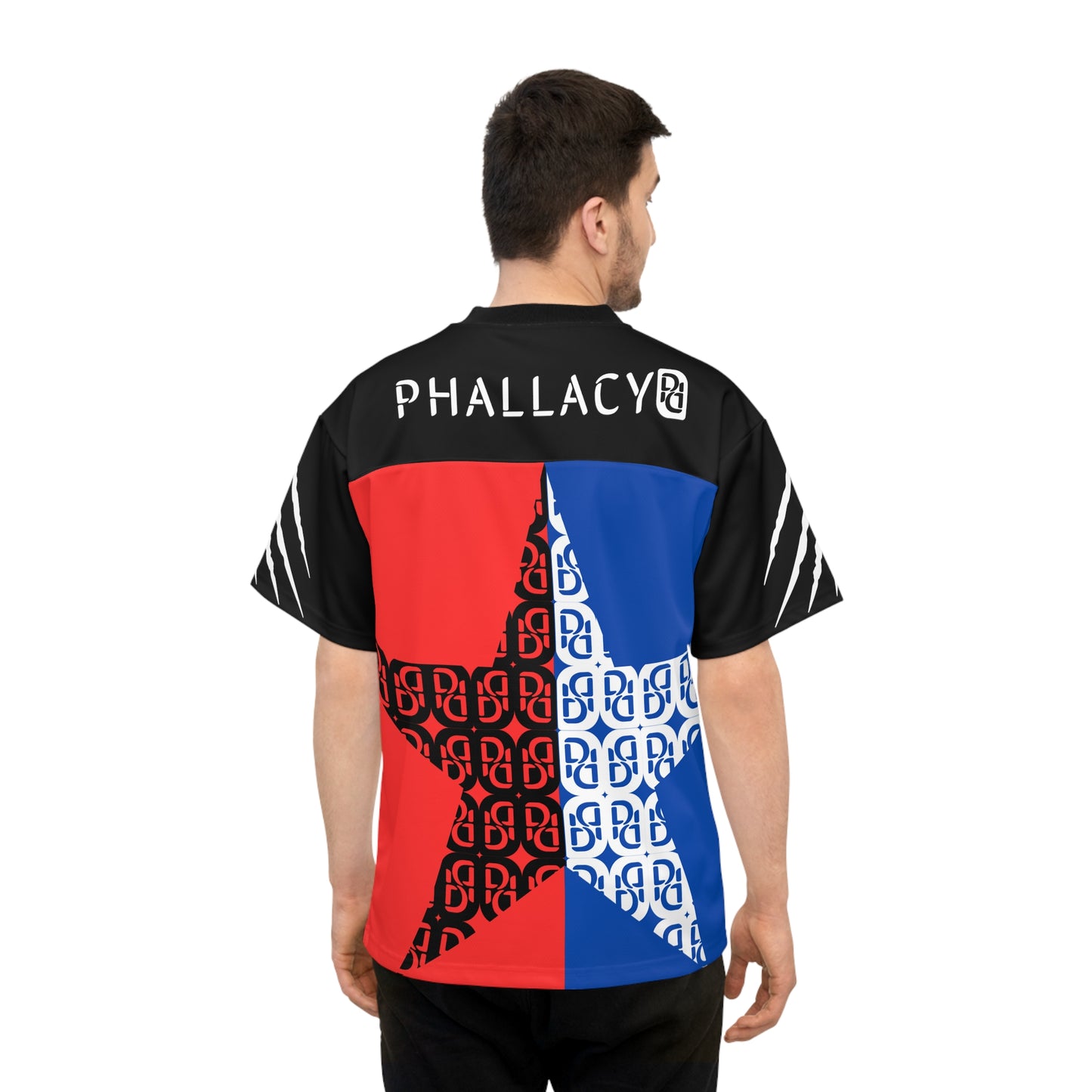 Phallacy Star Designer Unisex Football Jersey