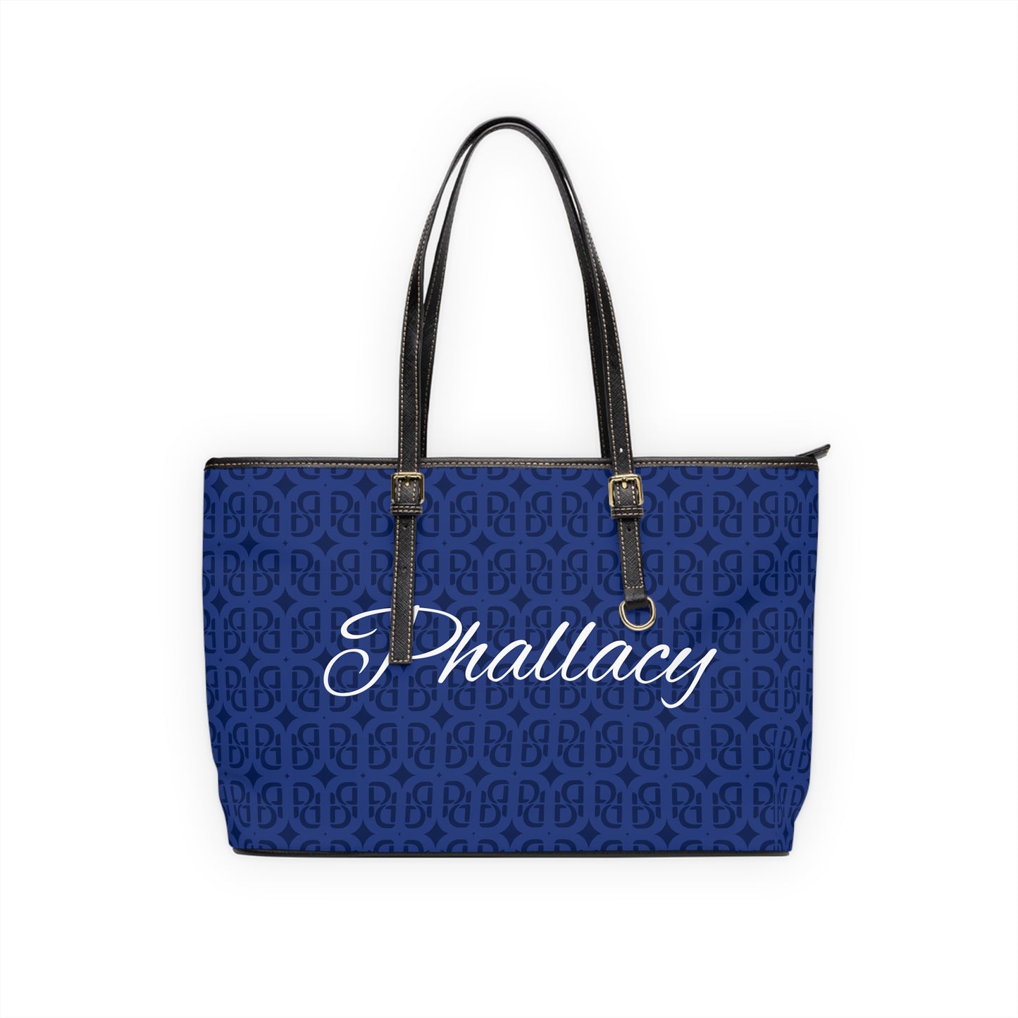 Phallacy Monogram Designer PU Leather Shoulder Bag