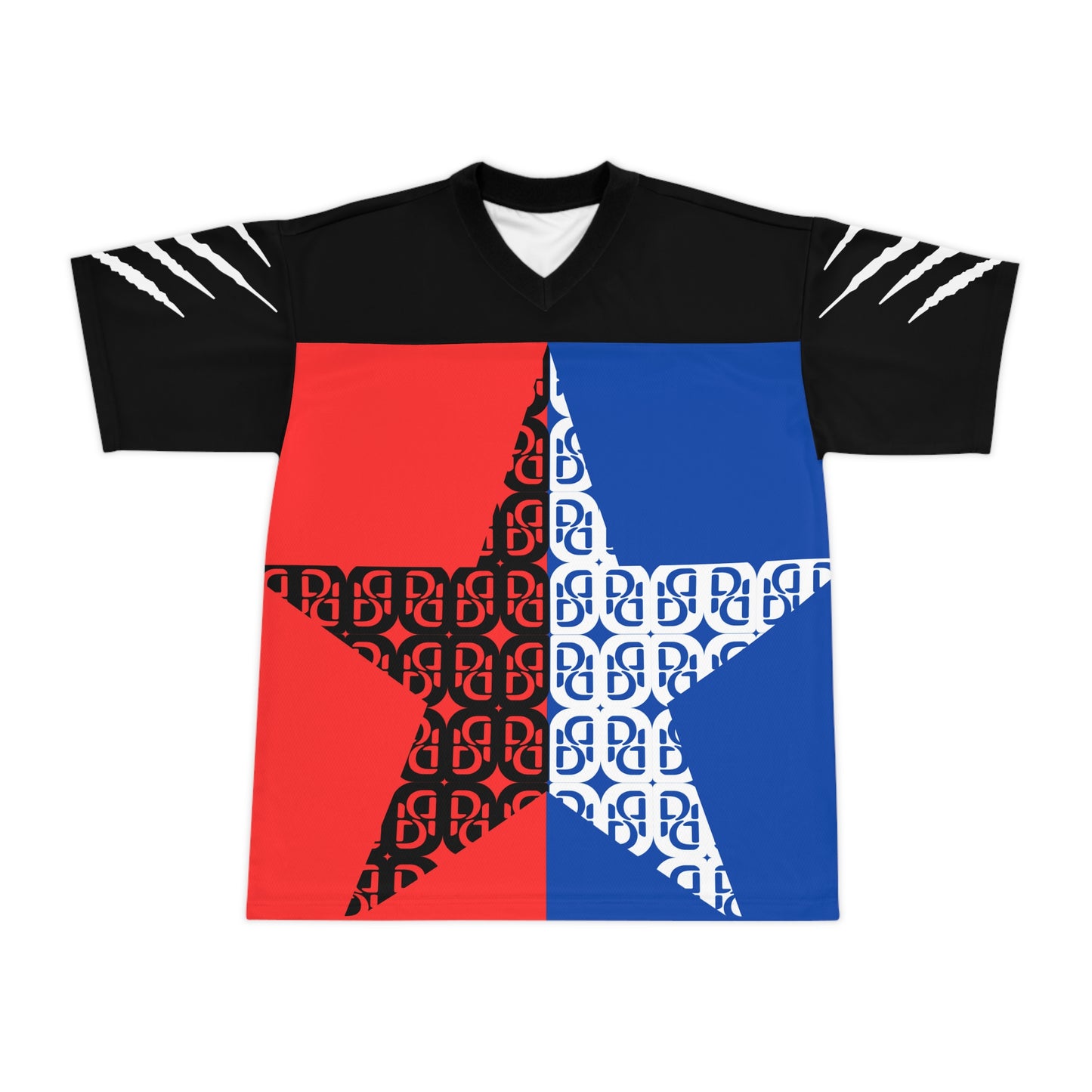 Phallacy Star Designer Unisex Football Jersey