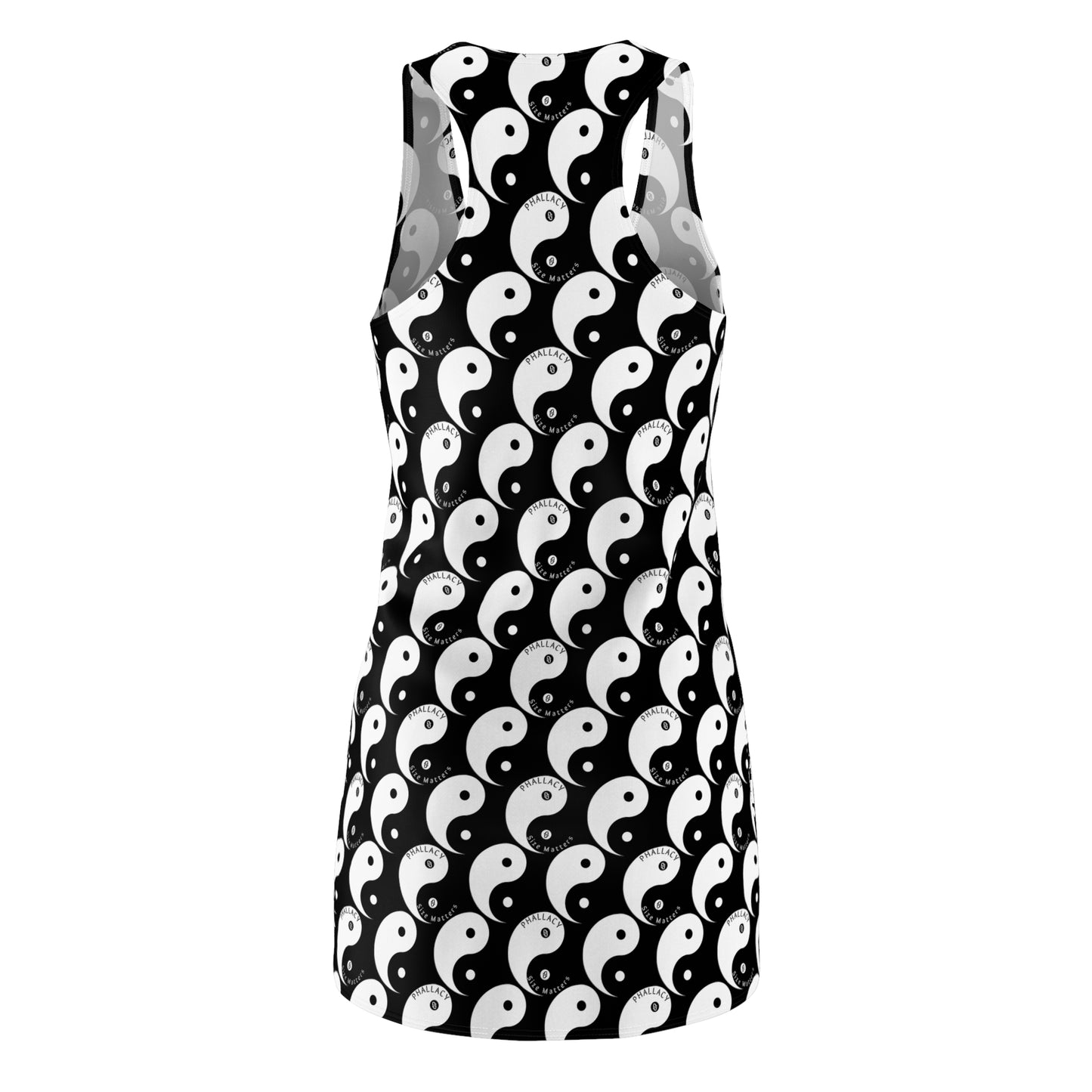 Phallacy Yin-Yang Designer Racerback Dress