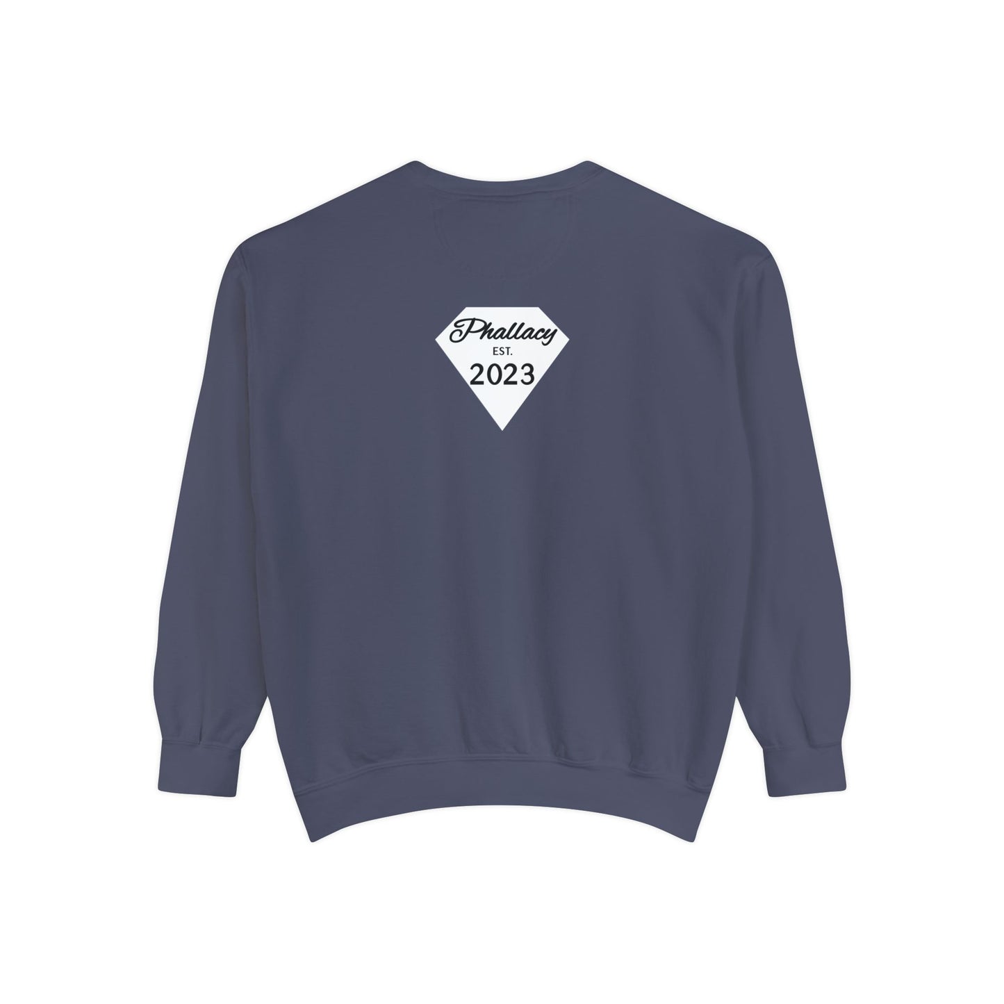 Phallacy Diamond Unisex Garment-Dyed Sweatshirt