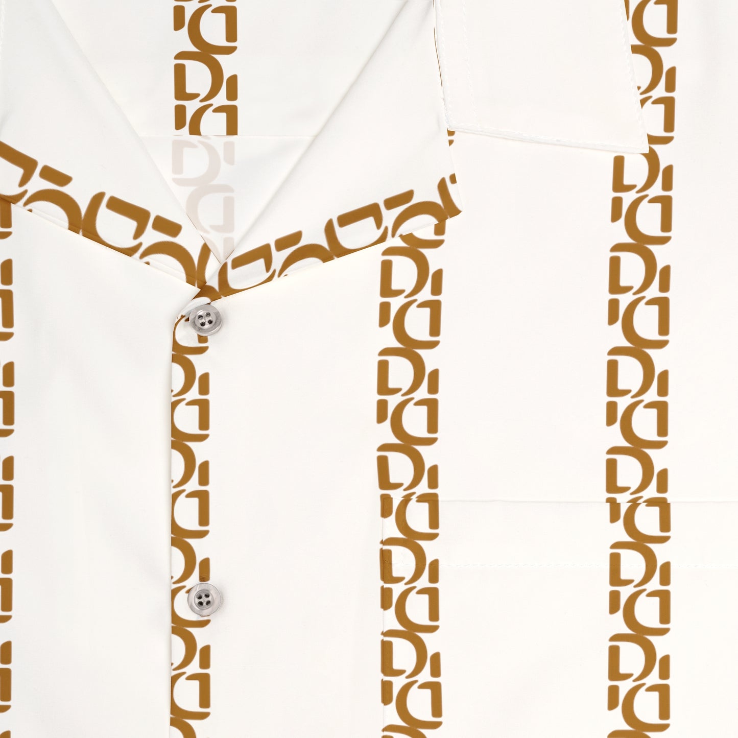 Phallacy Striped Designer Button Up Shirt