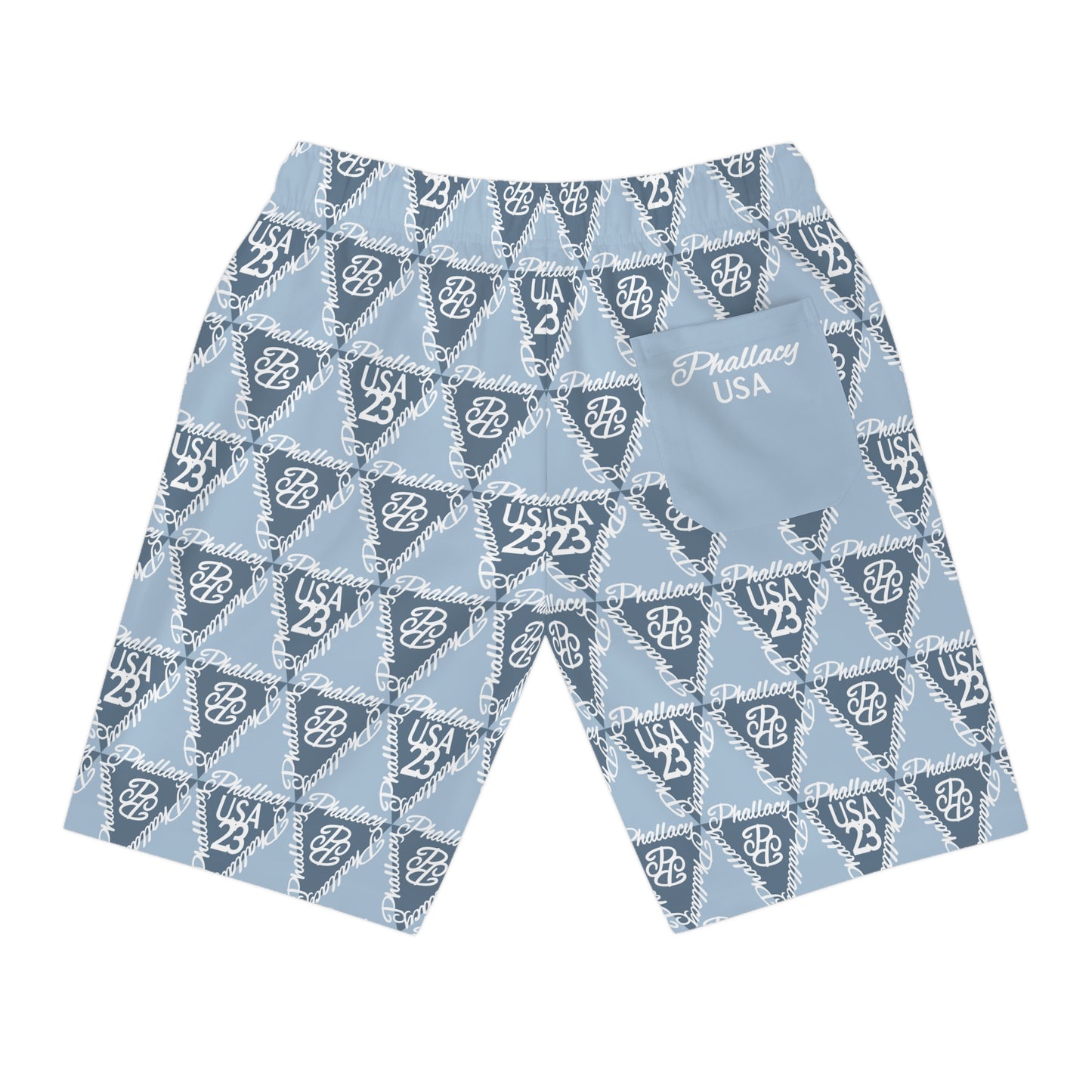 Phallacy Time Designer Men's Athletic Shorts