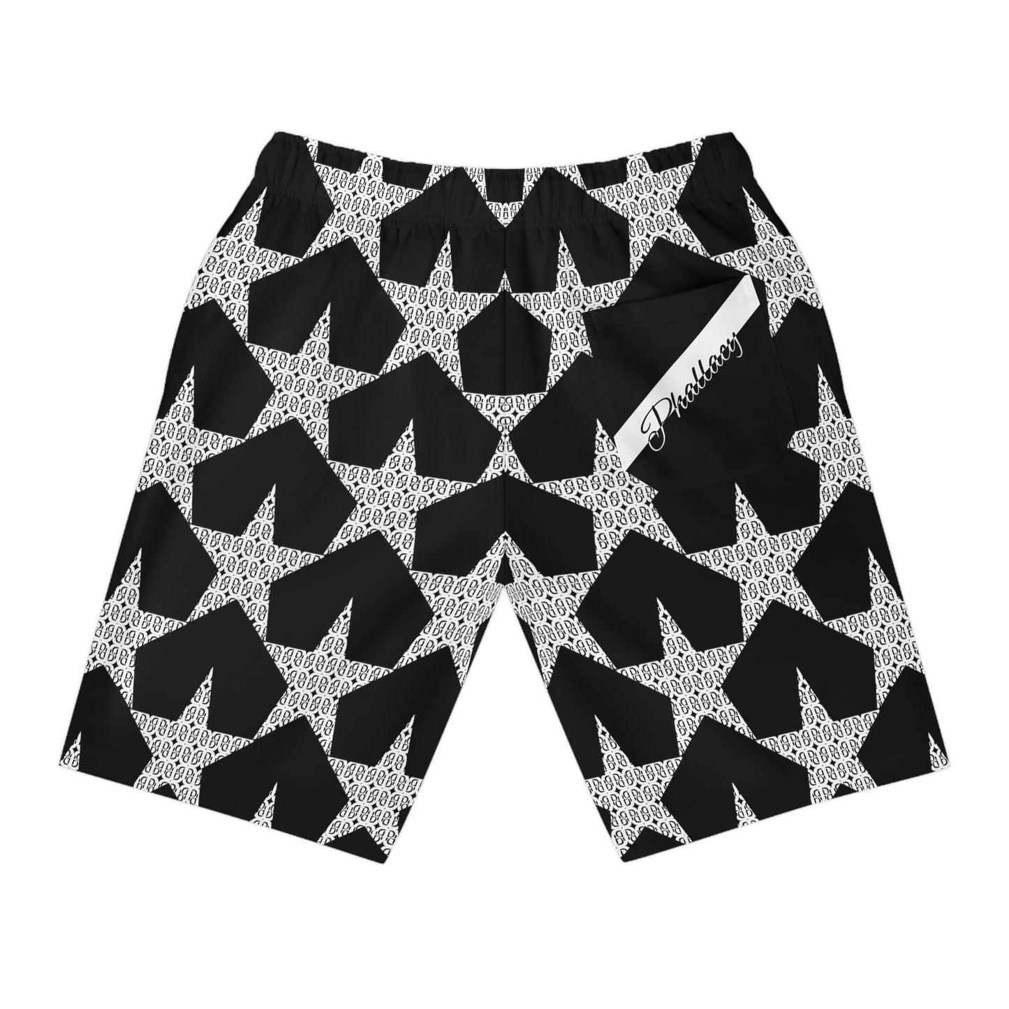 Phallacy Star Designer Athletic Shorts