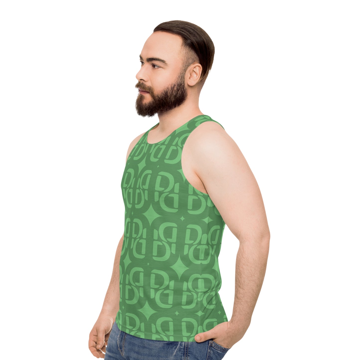 Phallacy Monogram Designer Unisex Tank Top