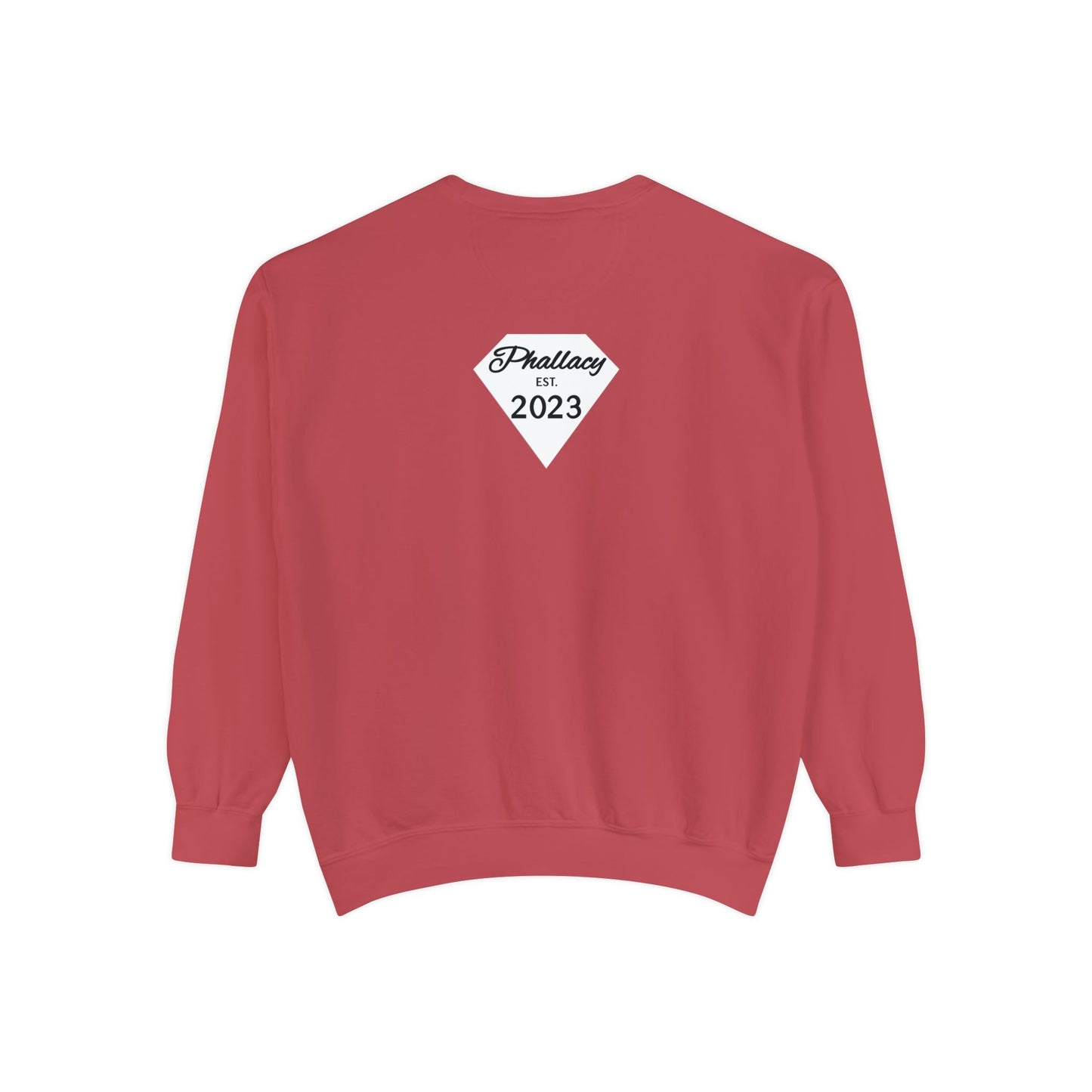 Phallacy Diamond Unisex Garment-Dyed Sweatshirt