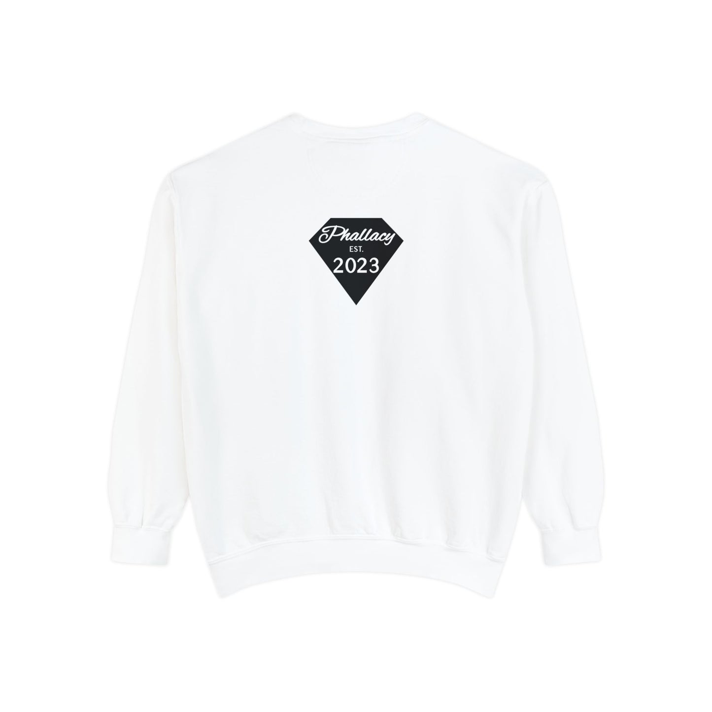 Phallacy Diamond Unisex Garment-Dyed Sweatshirt