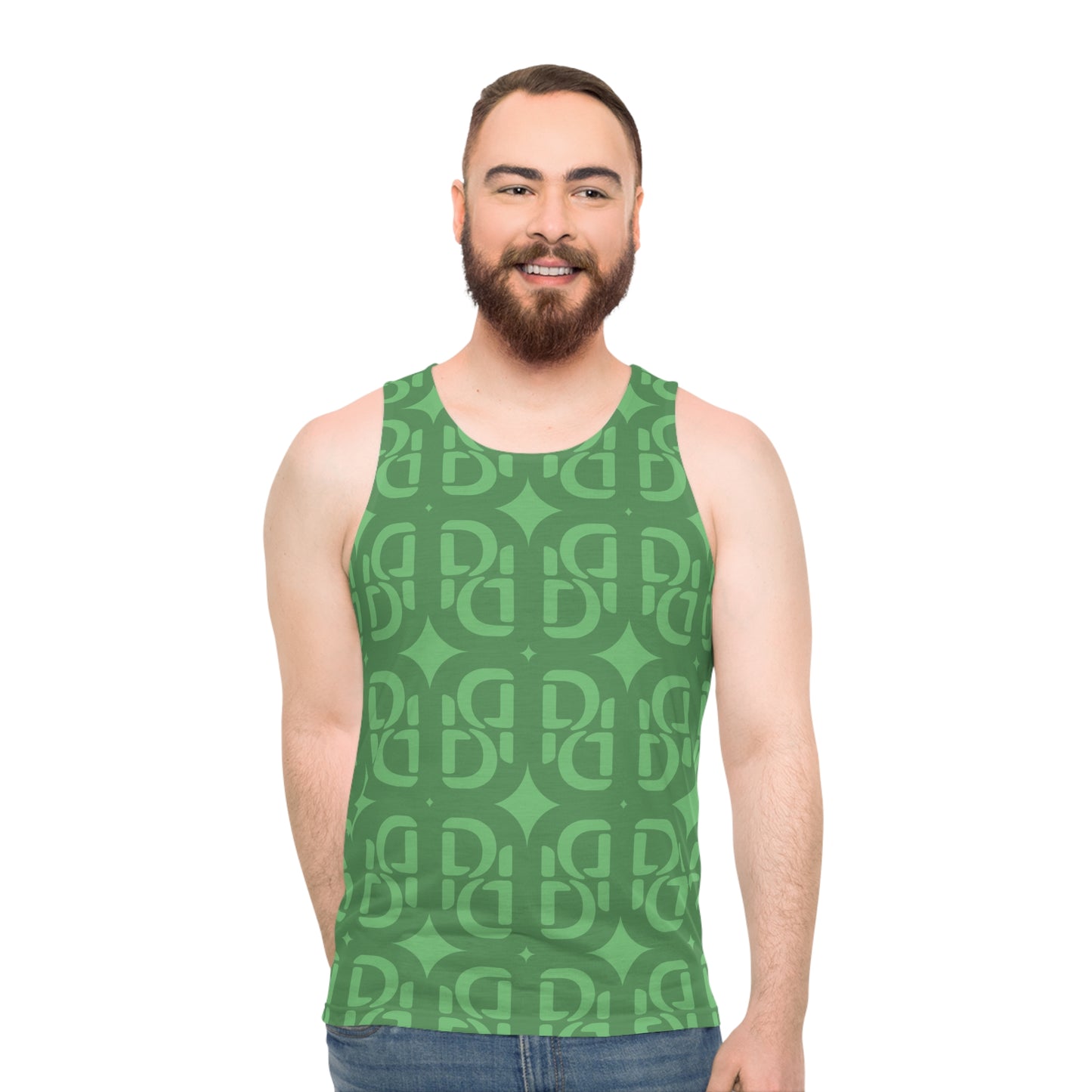 Phallacy Monogram Designer Unisex Tank Top