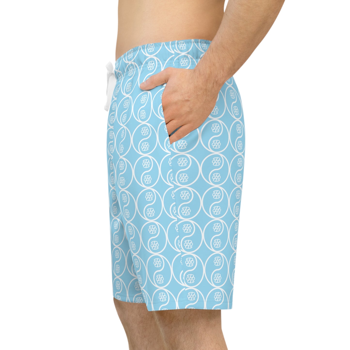 Phallacy Yin-Yang Designer Athletic Shorts