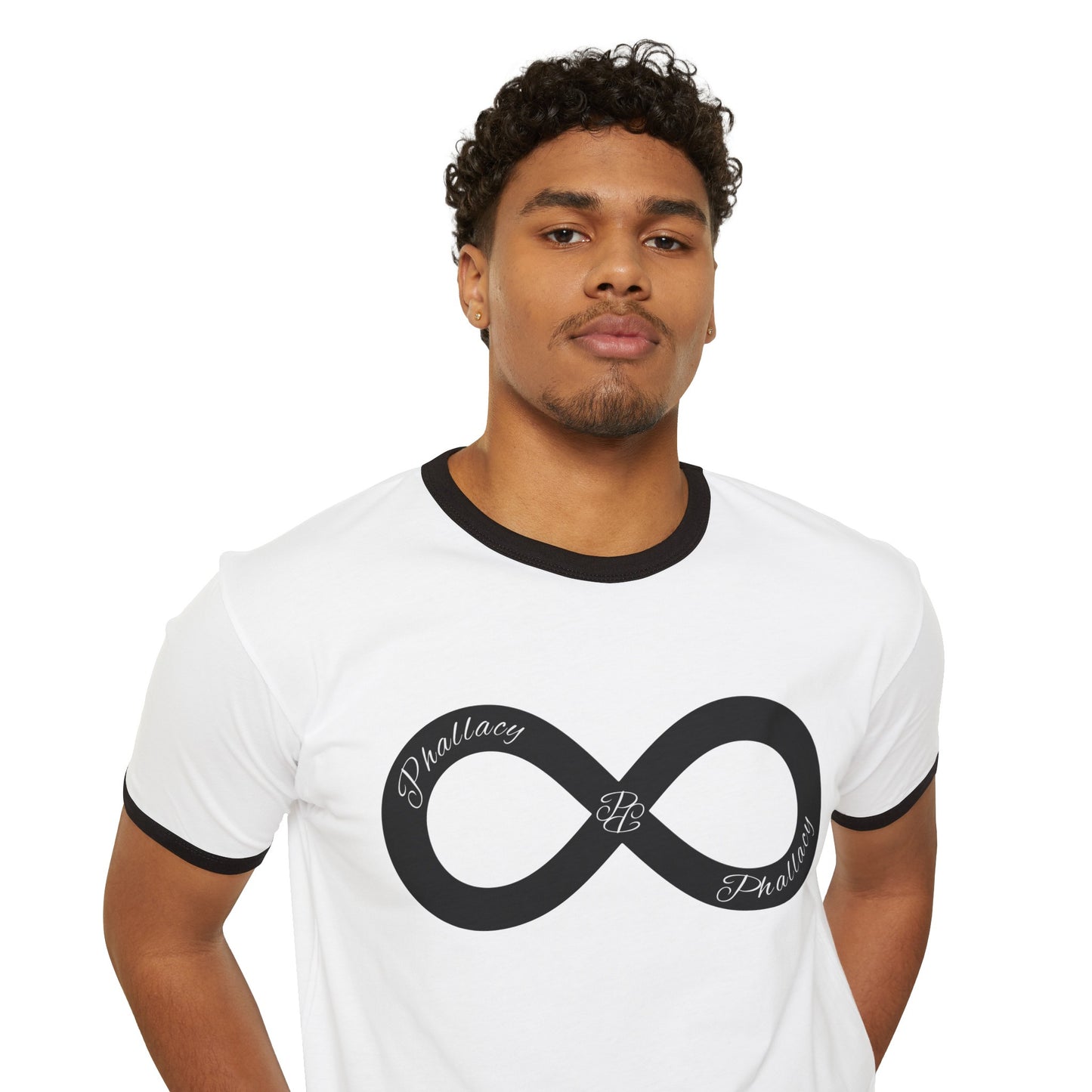 Phallacy Unisex Cotton Ringer Tee