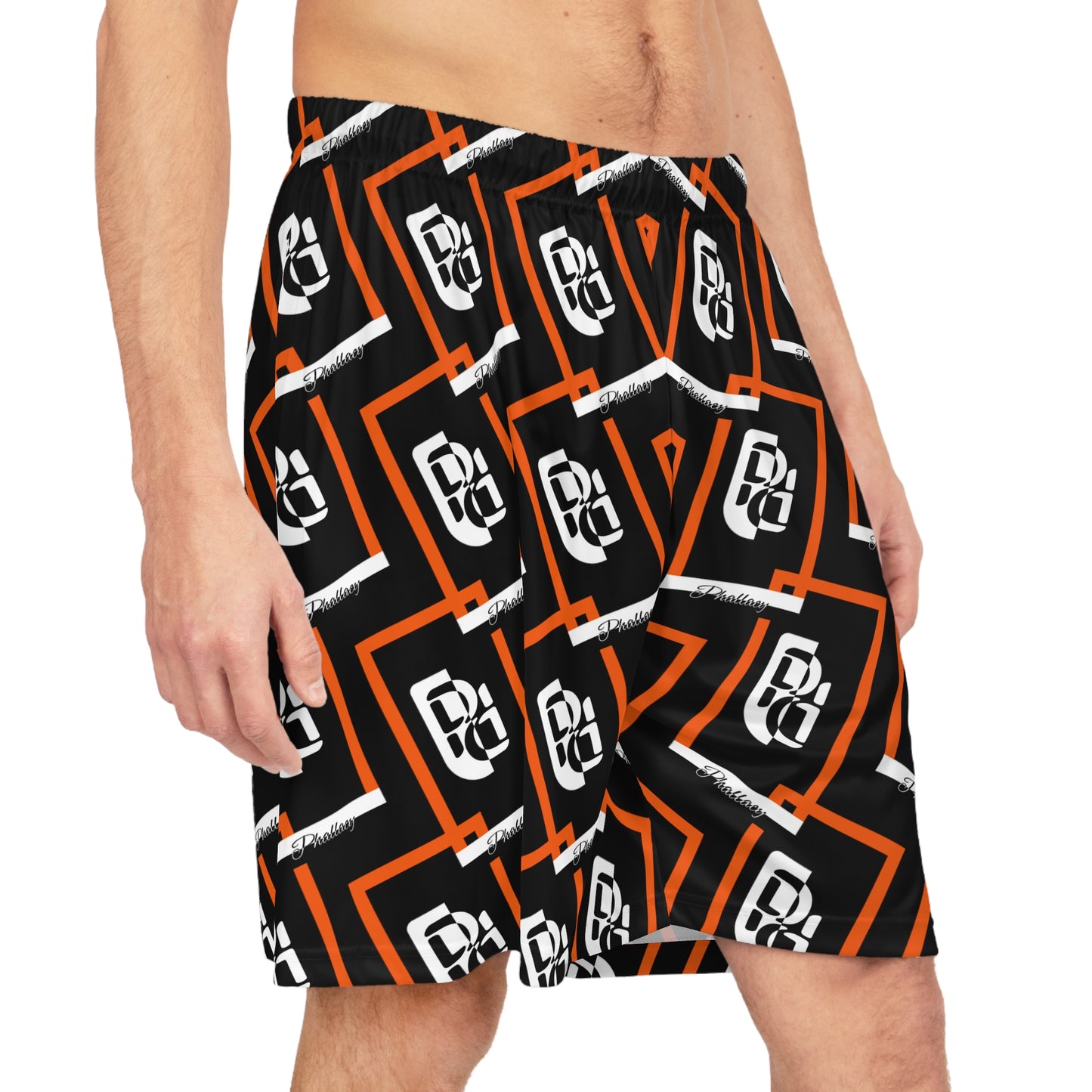 Phallacy Frame Designer Basketball Shorts