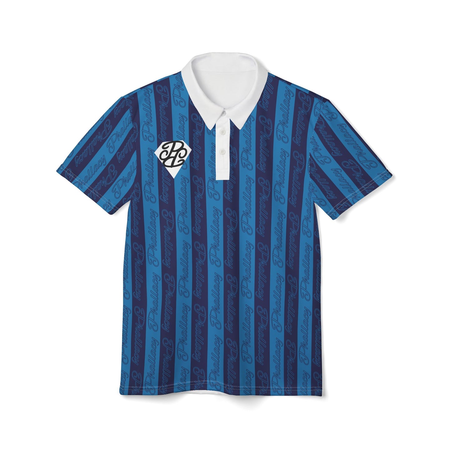 Phallacy Signature Designer Unisex Polo Shirt