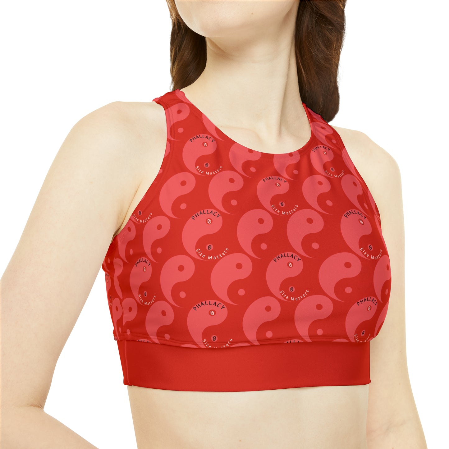 Phallacy Yin-Yang Designer Sporty Bikini Set