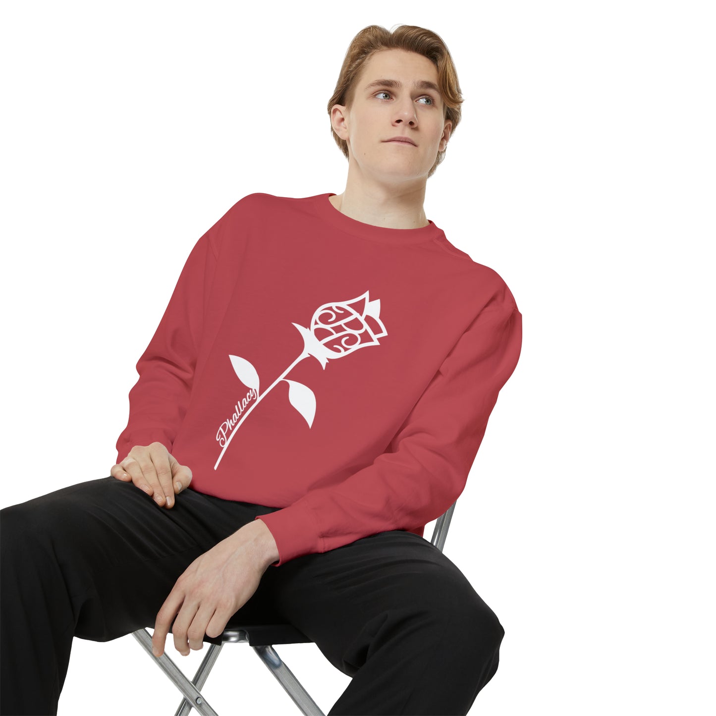 Phallacy Unisex Garment-Dyed Sweatshirt