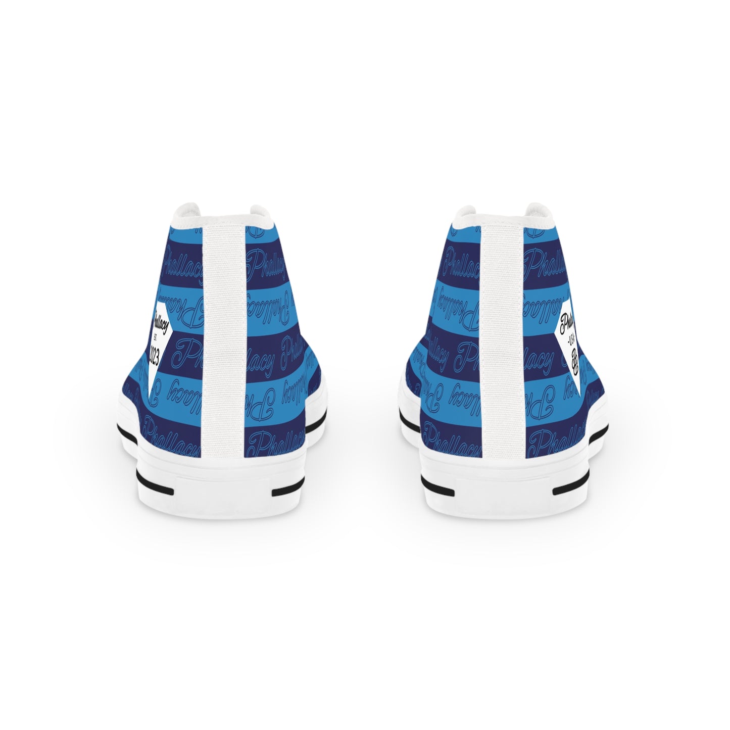 Phallacy Signature Designer Men's High Top Sneakers - Stylish Casual Footwear for Everyday Wear