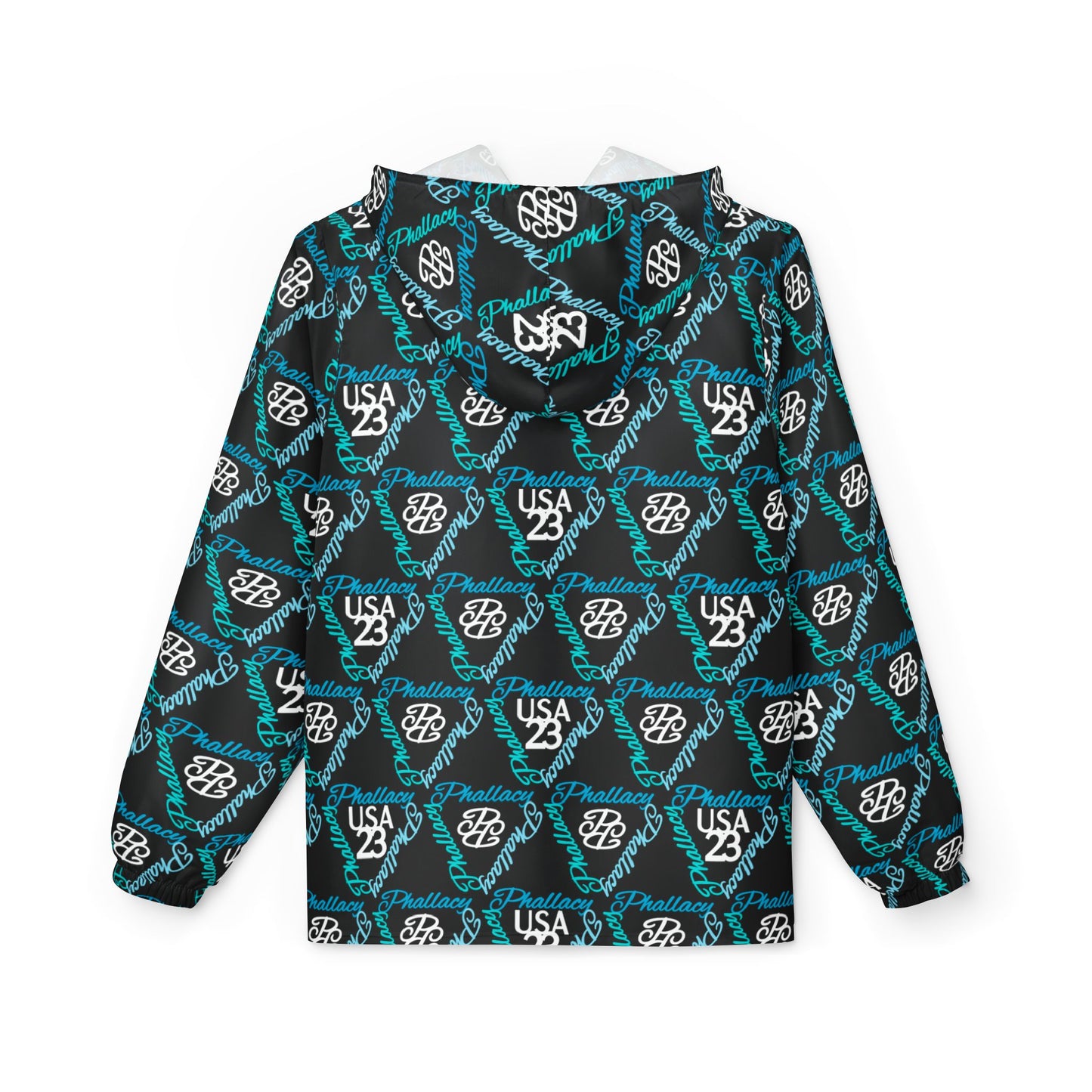 Phallacy Time Designer Unisex Windbreaker Jacket
