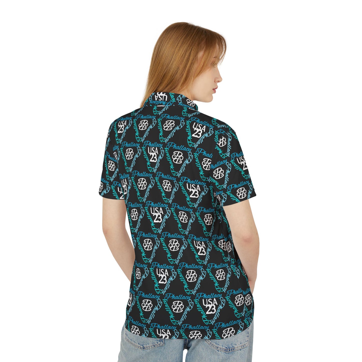 Phallacy Time Designer Men's Polo