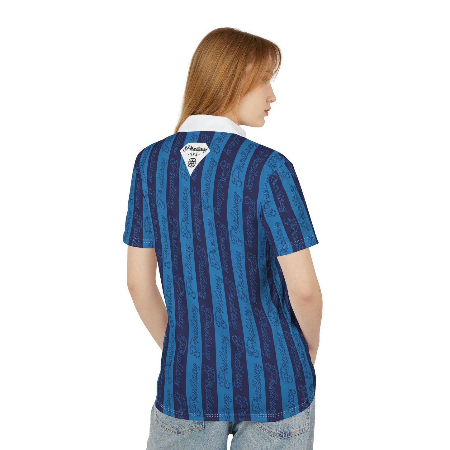 Phallacy Signature Designer Unisex Polo Shirt