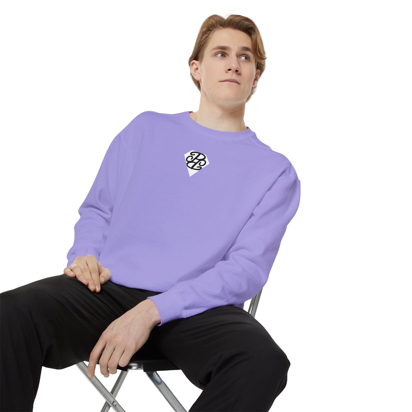 Phallacy Diamond Unisex Garment-Dyed Sweatshirt