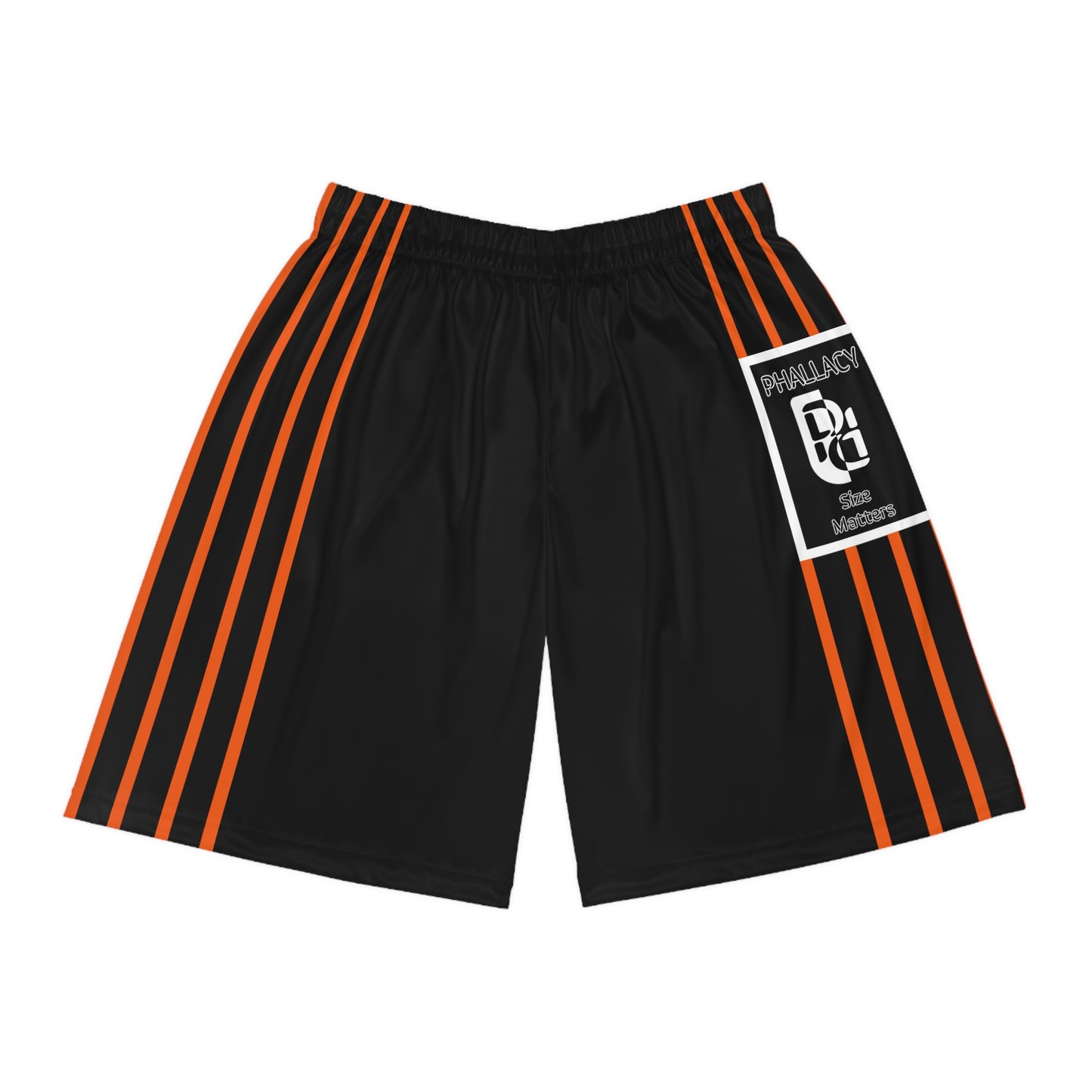 Phallacy Striped Designer Basketball Shorts