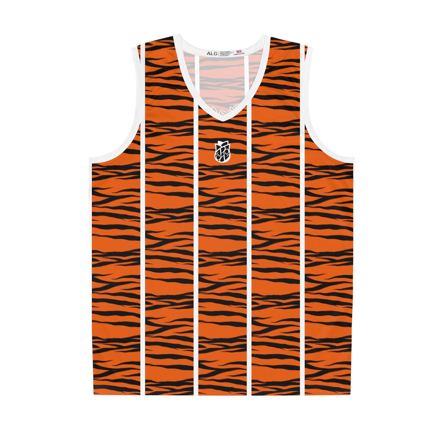 Phallacy Striped Designer Basketball Jersey