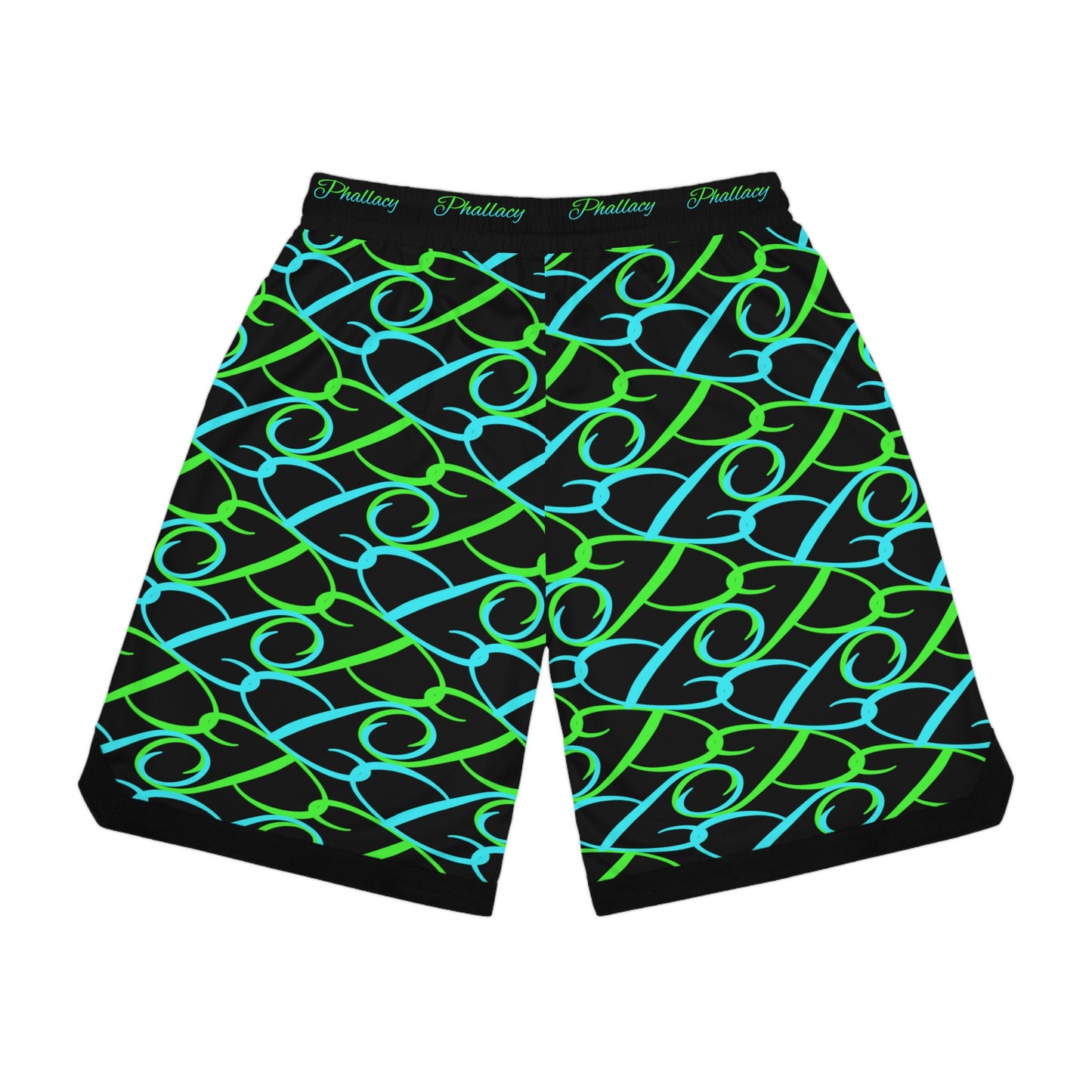 Phallacy Players Designer Unisex Basketball Shorts
