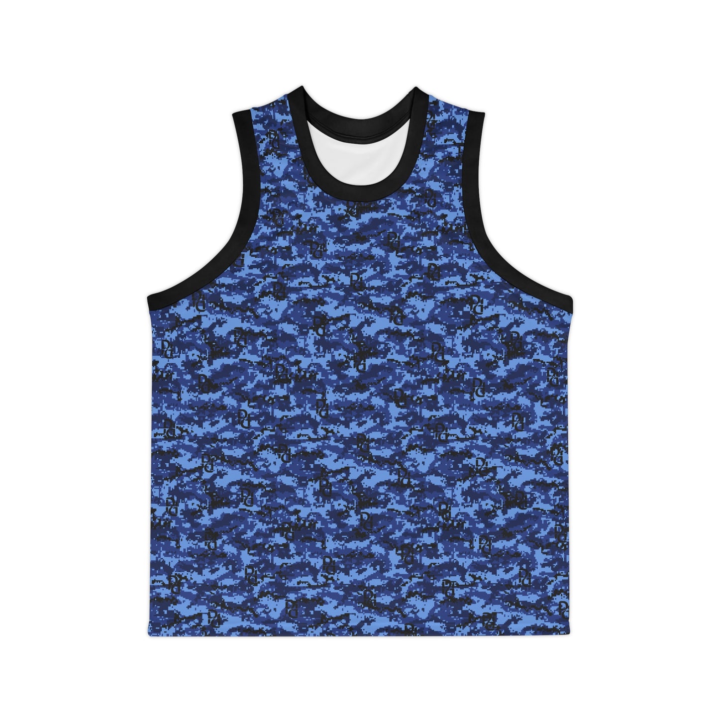 Phallacy Camo Designer Basketball Jersey