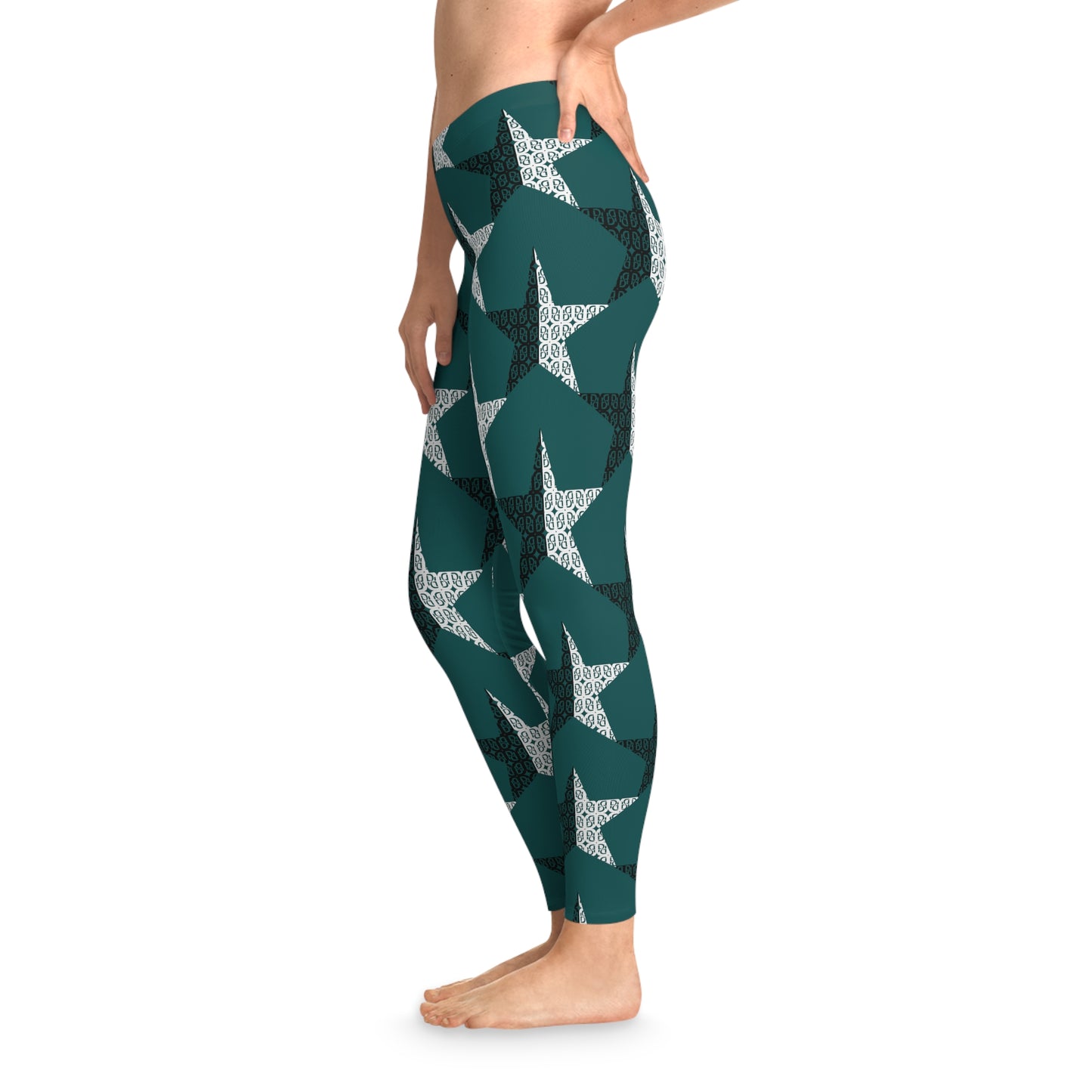 Phallacy Star Designer Stretchy Leggings