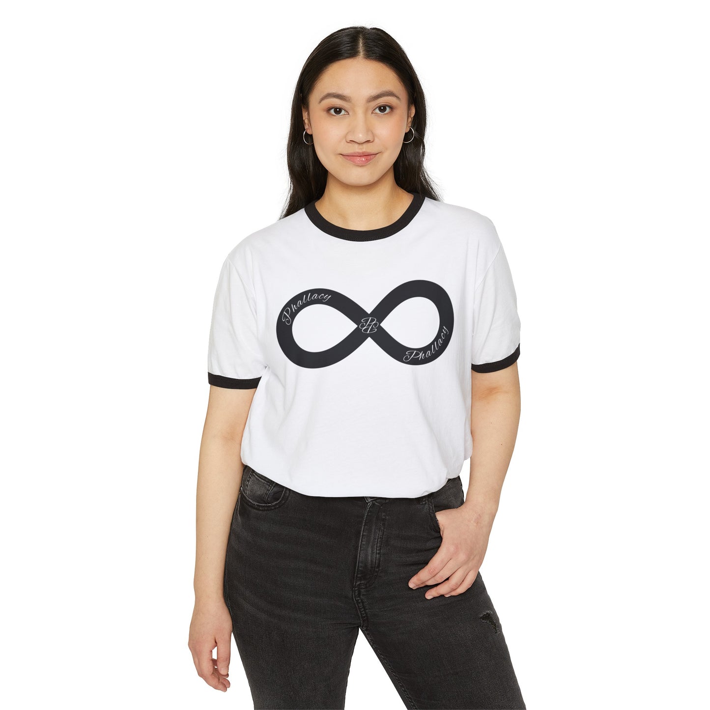 Phallacy Unisex Cotton Ringer Tee