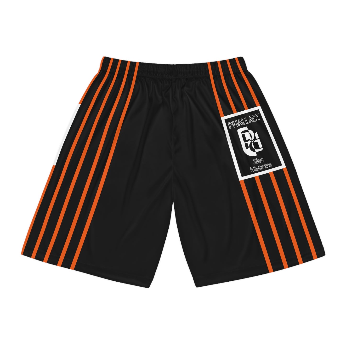 Phallacy Striped Designer Basketball Shorts