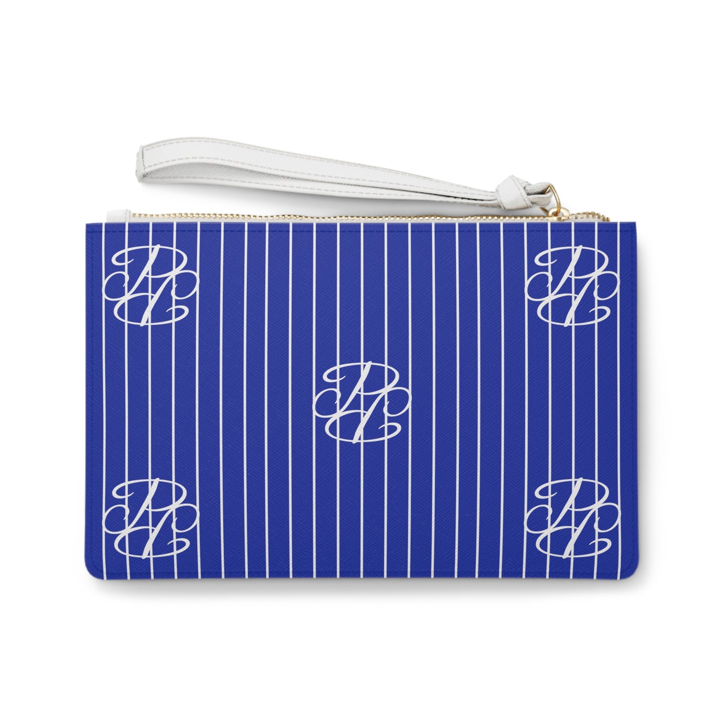 Phallacy Players Striped Designer Clutch Bag