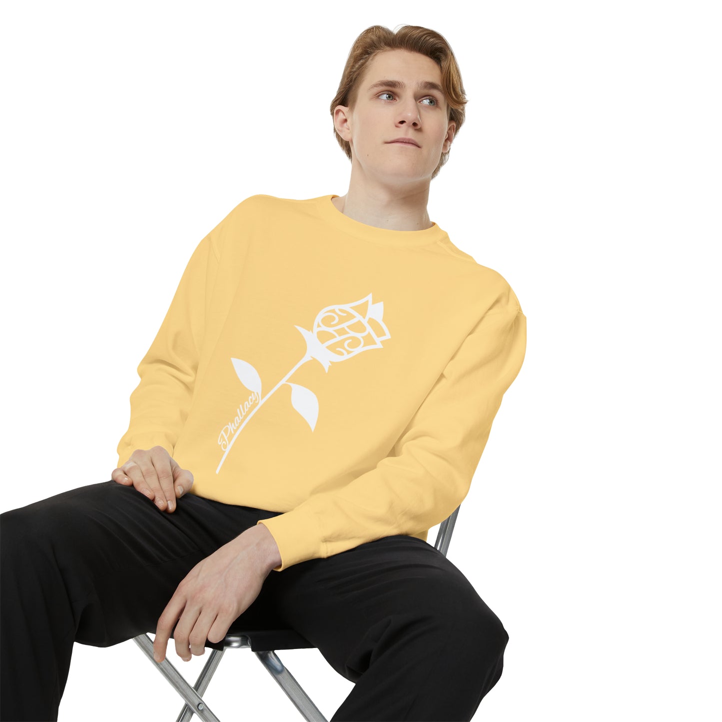 Phallacy Unisex Garment-Dyed Sweatshirt