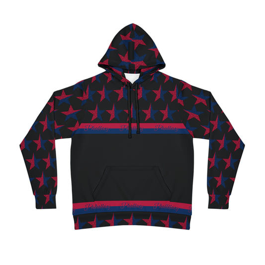 Phallacy Star Designer Unisex Athletic Hoodie