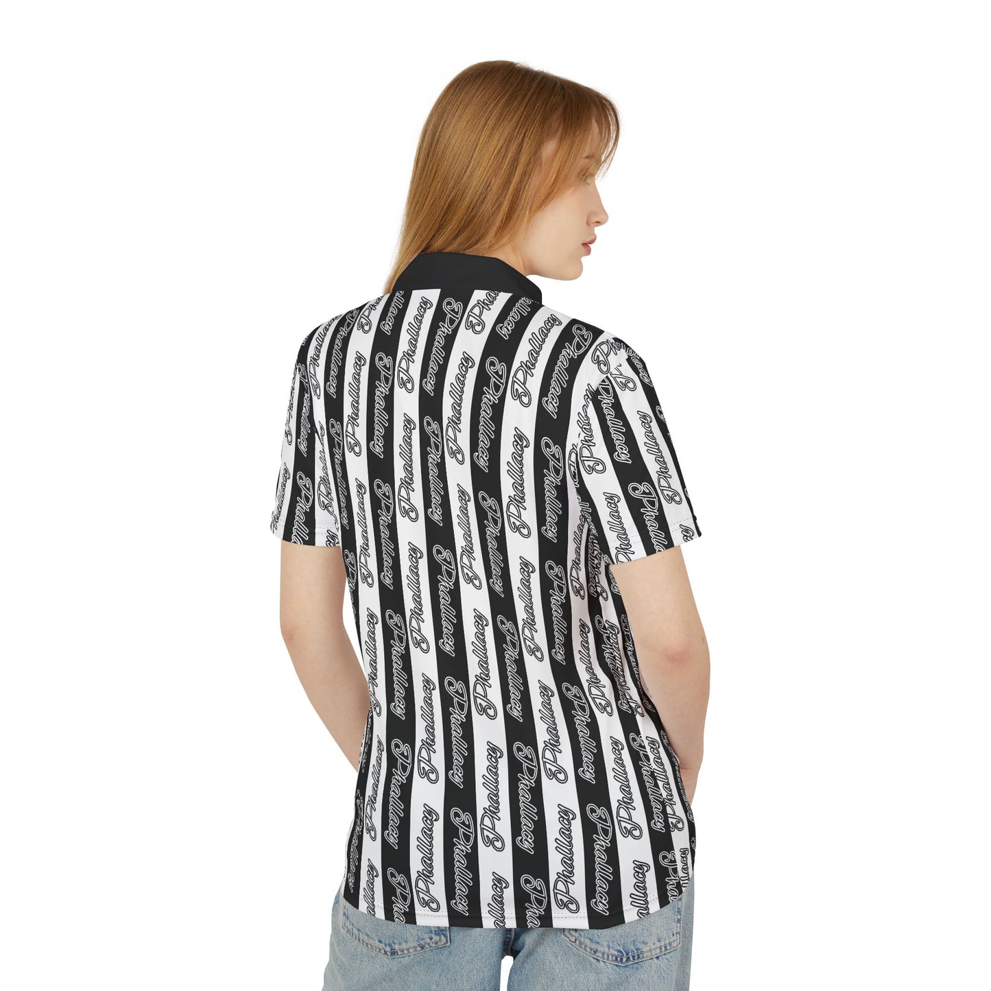 Phallacy Signature Designer Unisex Polo Shirt